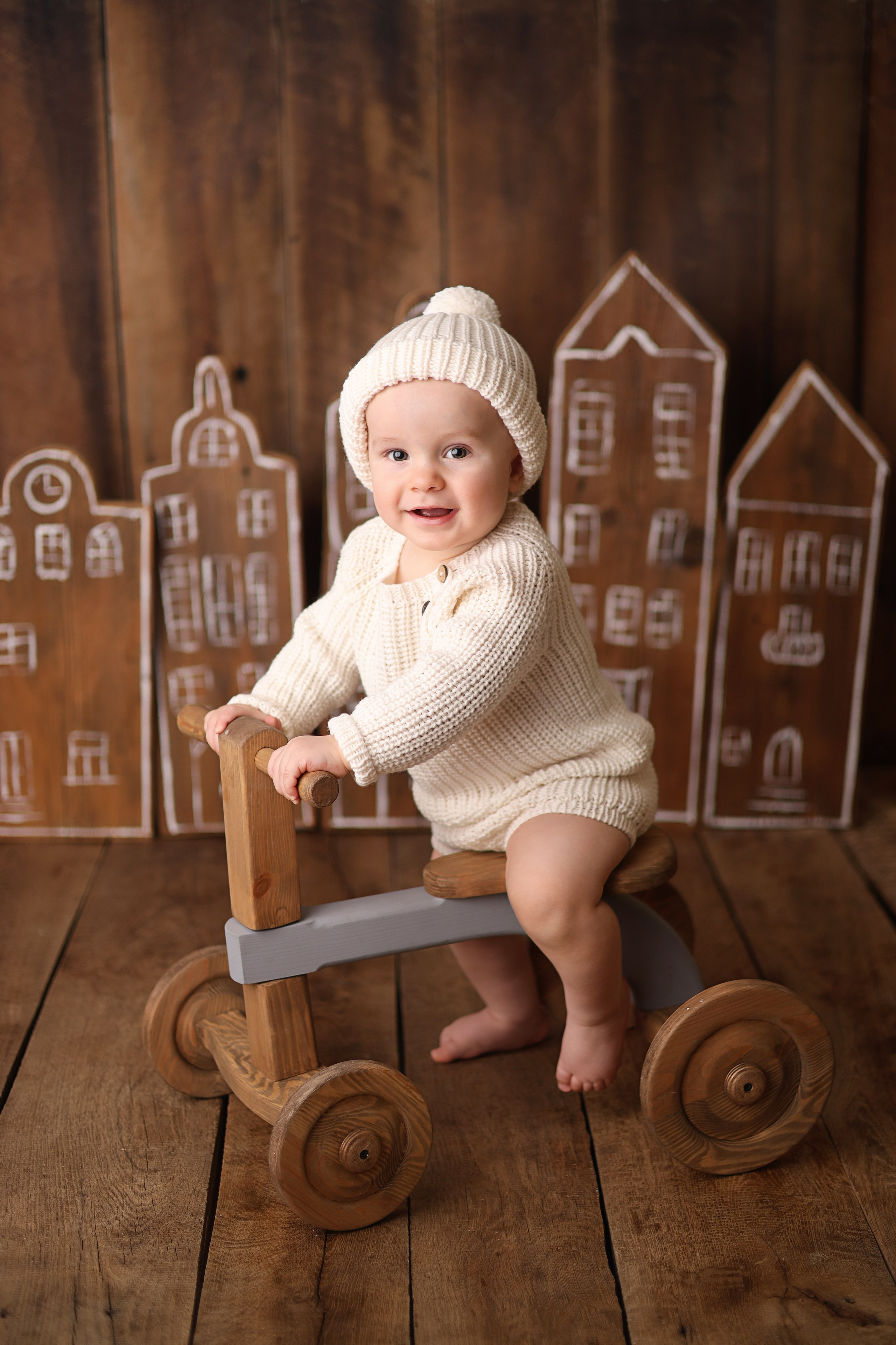 Максиму 11 месяцев. Фотограф новорожденных Москва. Ньюборн фотограф Москва