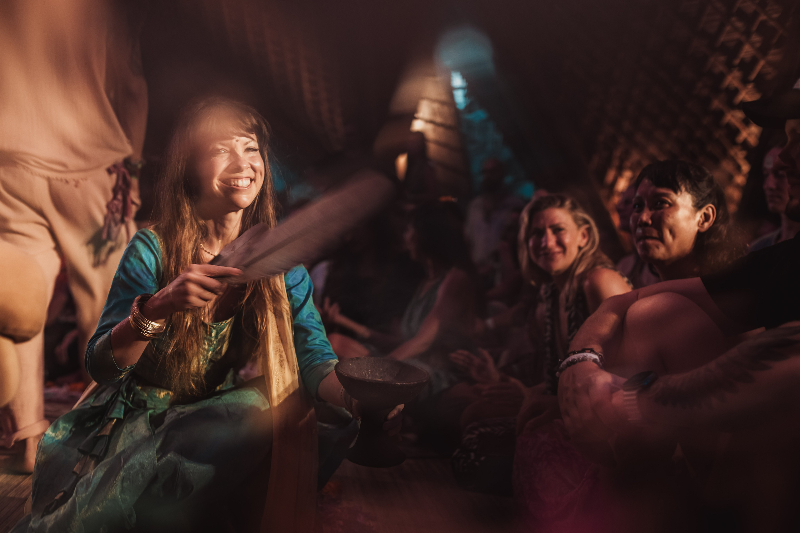 Hanuman Project kirtan at Alchemy april. Mariam Bagdasaryan