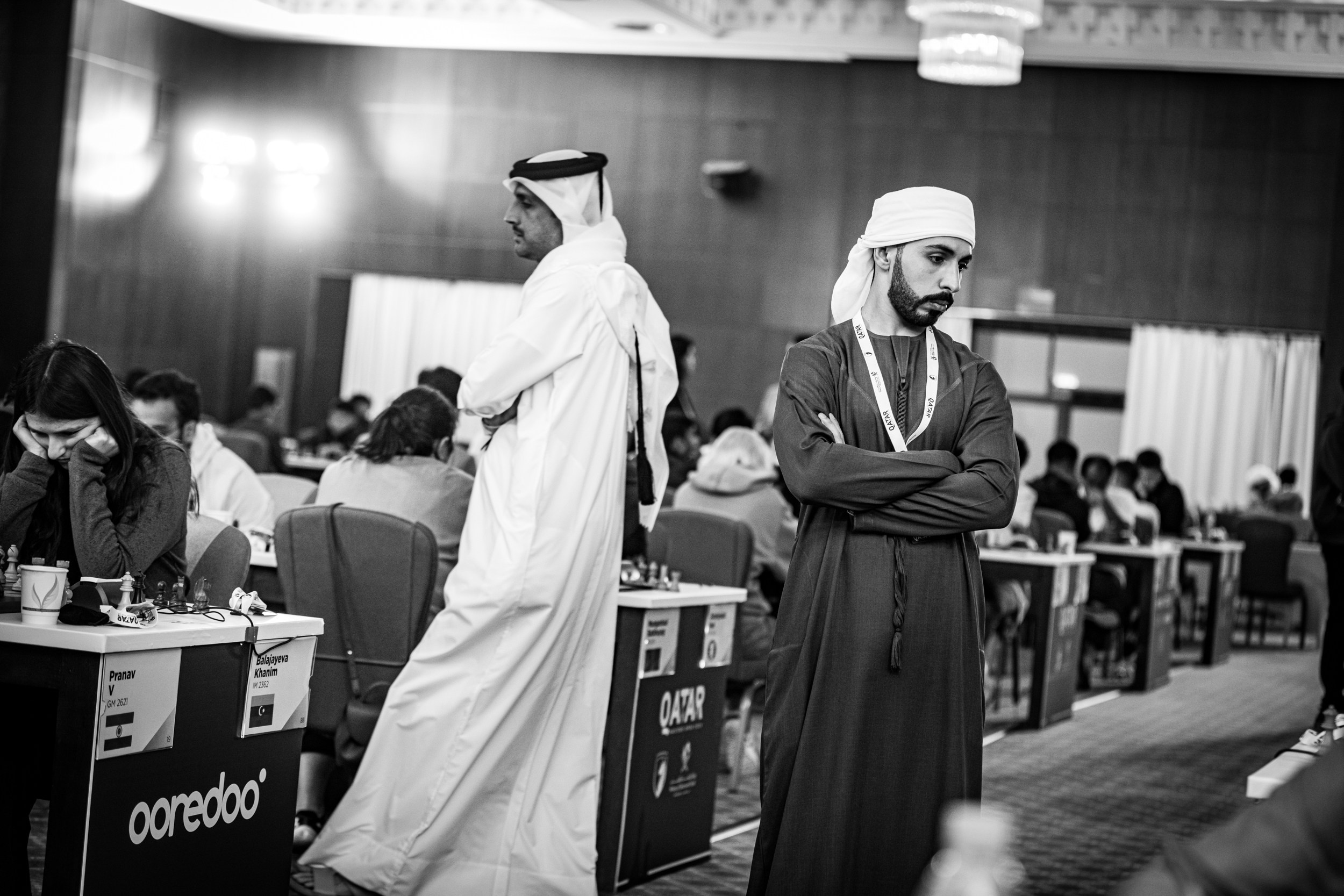 2024.12.03 Qatar Masters Open 2024 — Round1. Фотограф Анна Штурман (репортажная съёмка любых событий и мероприятий) Anna Shtourman photographer