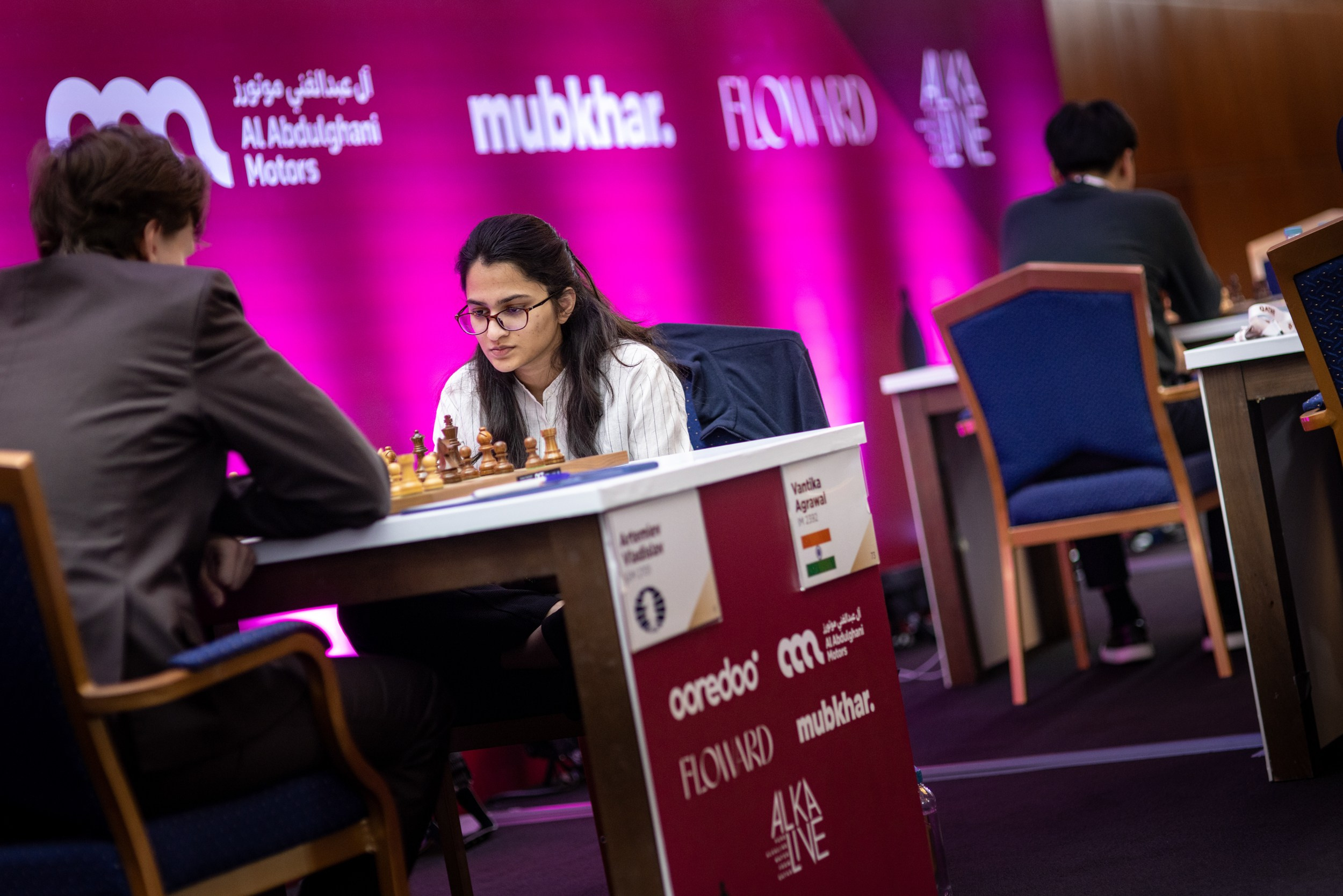 2024.12.03 Qatar Masters Open 2024 — Round1. Фотограф Анна Штурман (репортажная съёмка любых событий и мероприятий) Anna Shtourman photographer