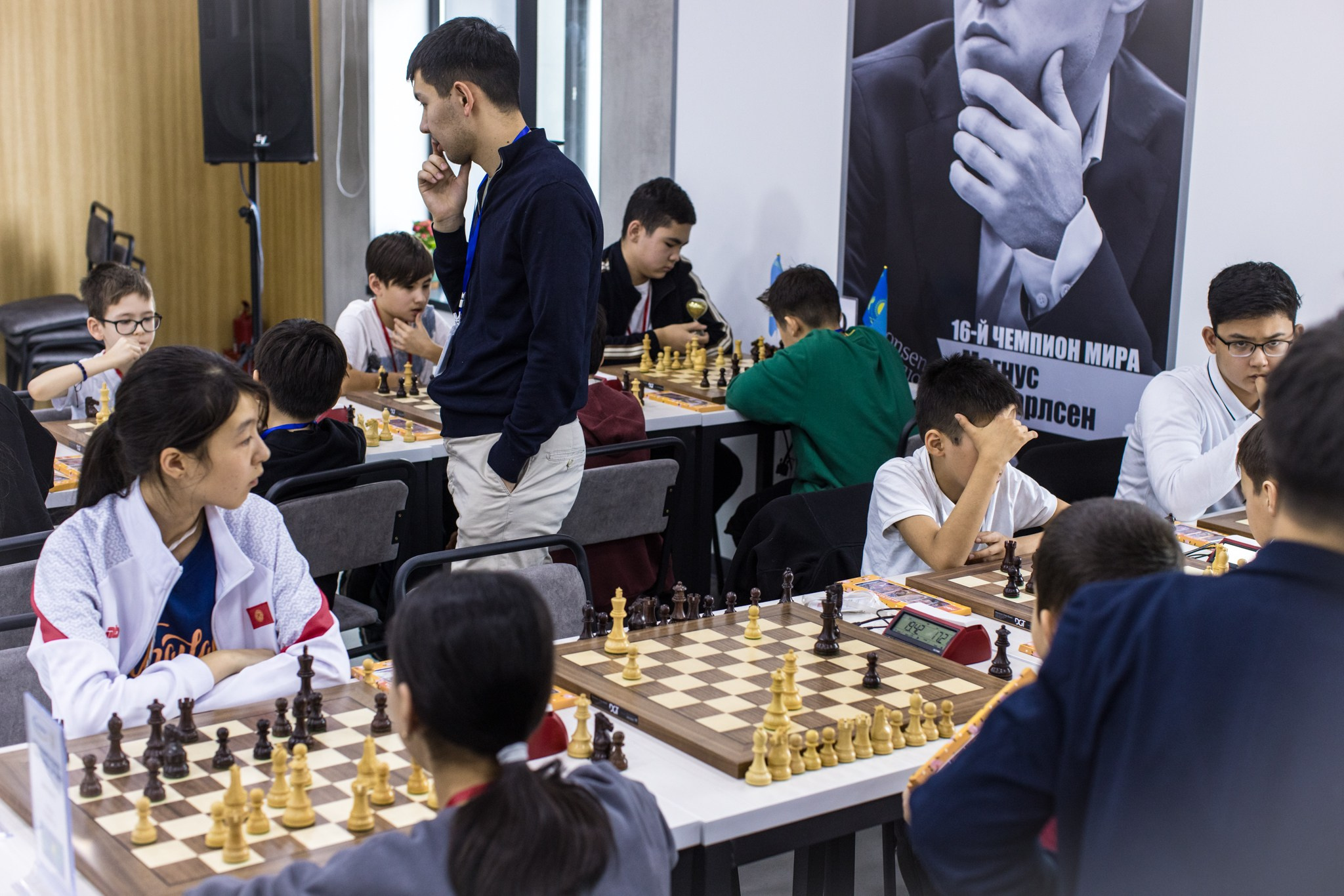 2025.02.02 KAZAKHMYS Youth Team Chess CUP 2025 — Day2_rapid. Фотограф Анна Штурман (репортажная съёмка любых событий и мероприятий) Anna Shtourman photographer