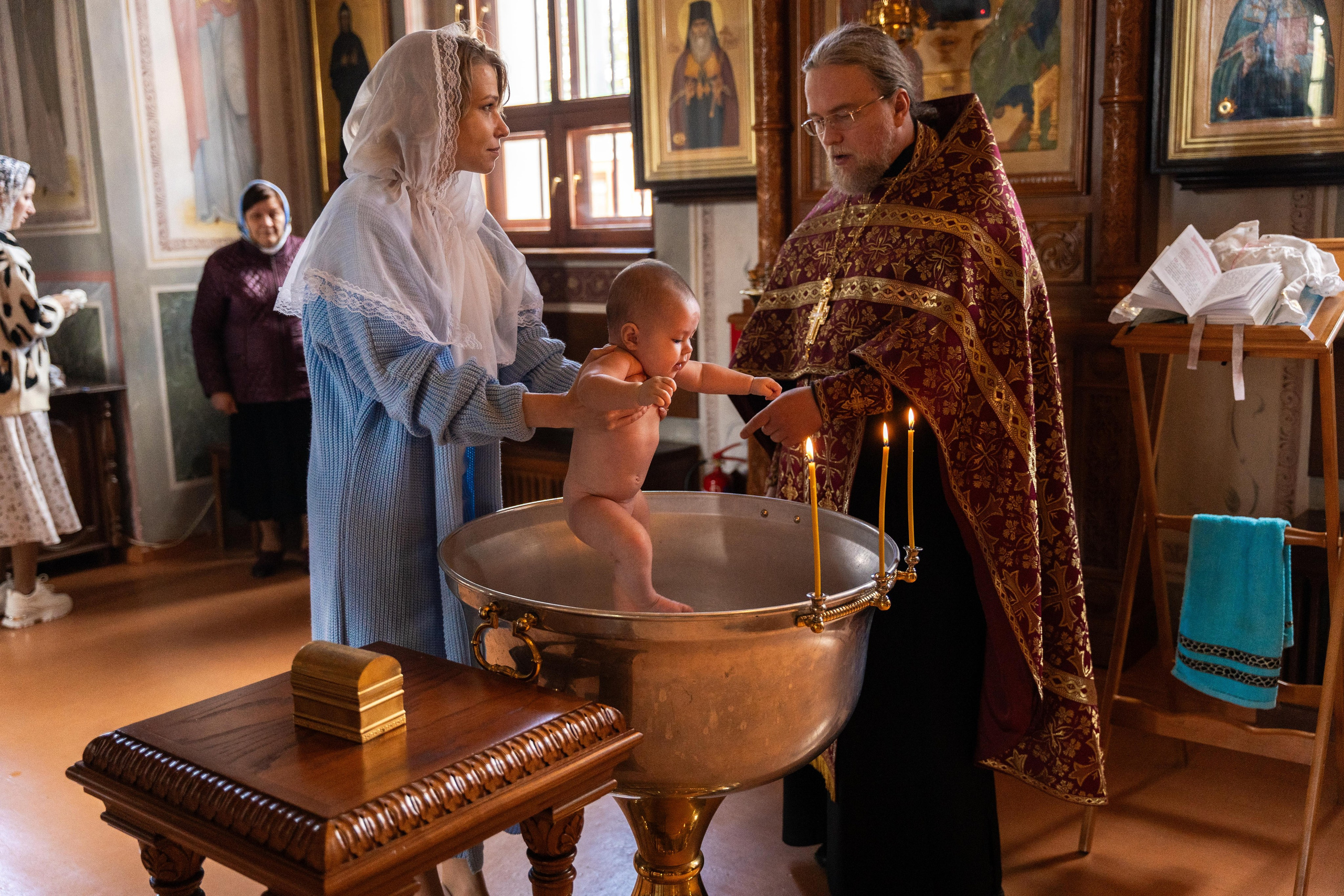 Крещение Марии. Главная