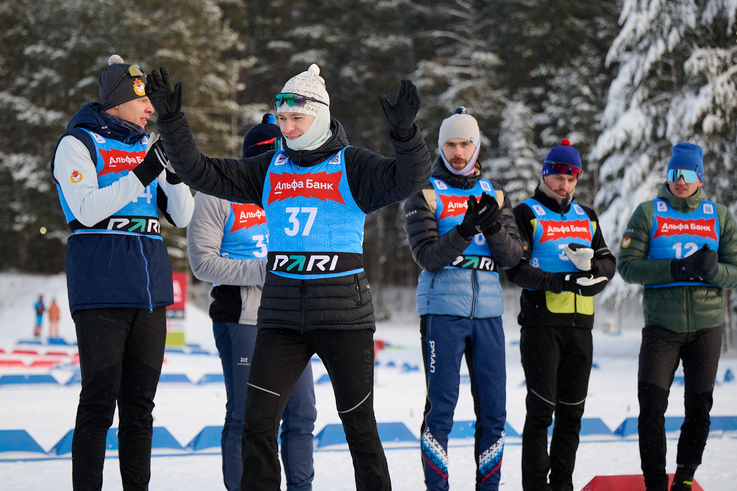 Биатлон. Чемпионат России — 2024/2025, 3-й этап, Ижевск. Спринт. Мужчины. Спортивный репортажный фотограф в Ижевске Сергей Мерзляков