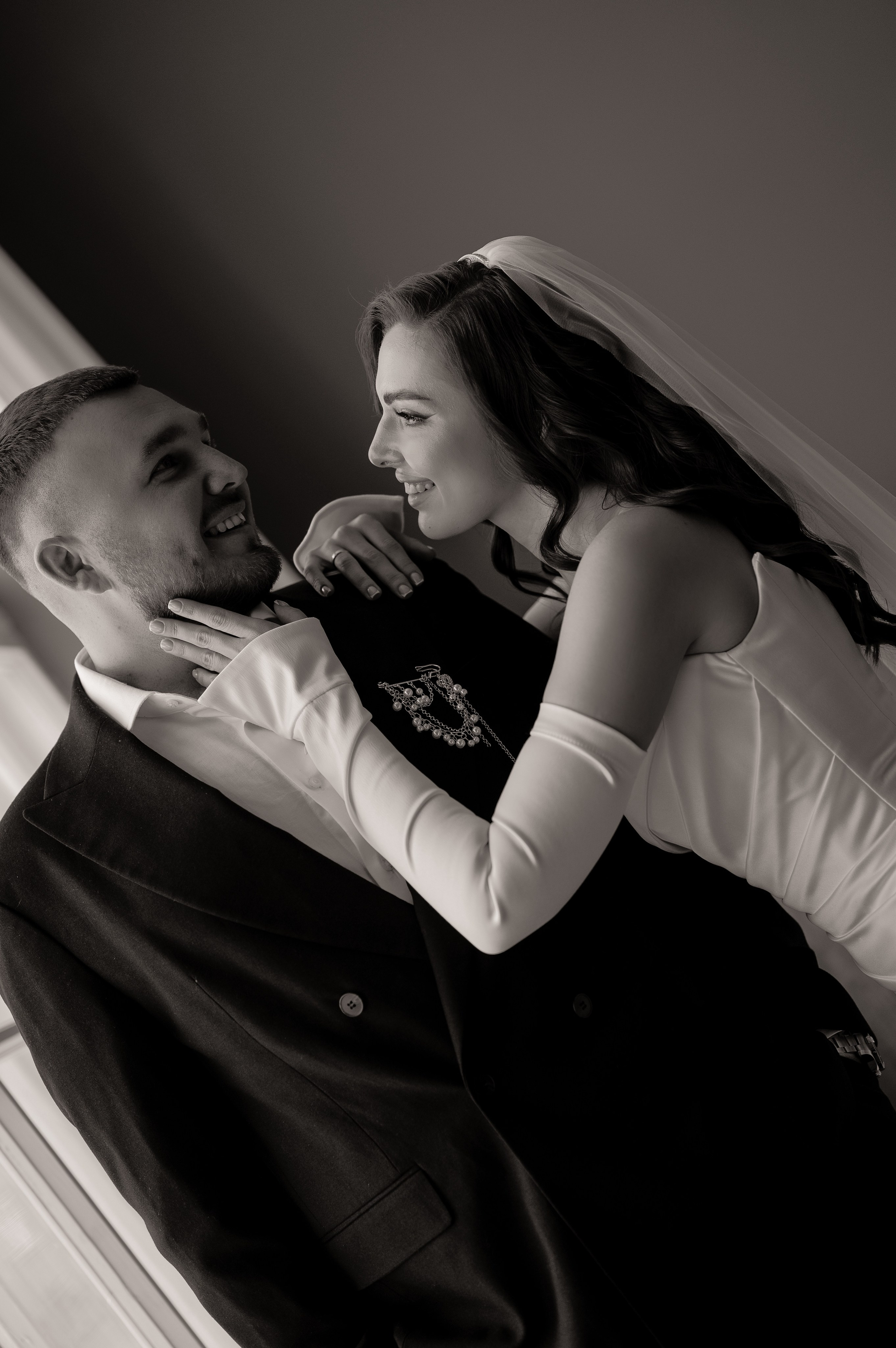 Свадебная фотосессия в студии. Свадебный и семейный фотограф в Краснодаре Алина Мельник