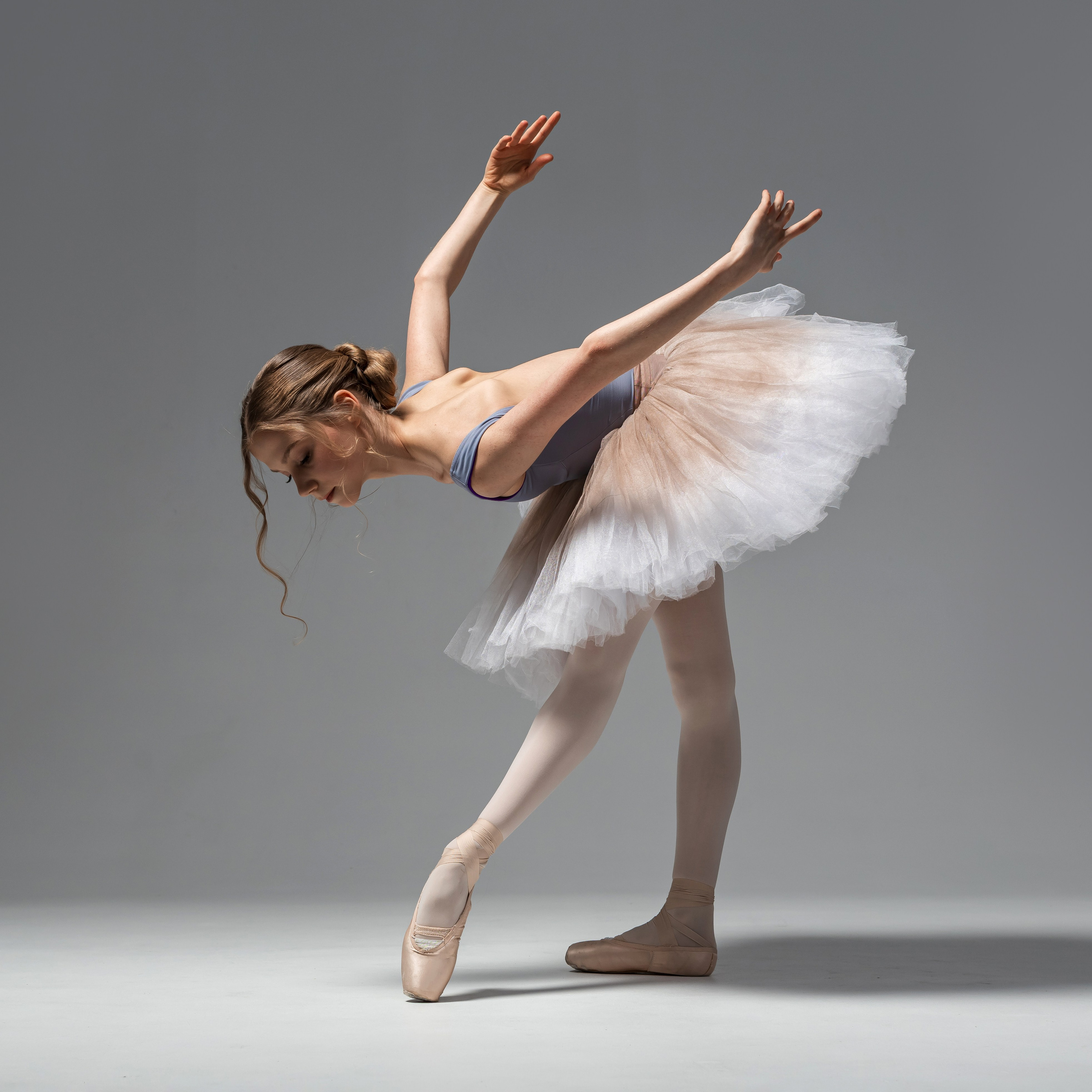 Балетная съёмка на белой циклораме и фонах. Балетный фотограф Алина Ханько — Душа Балета