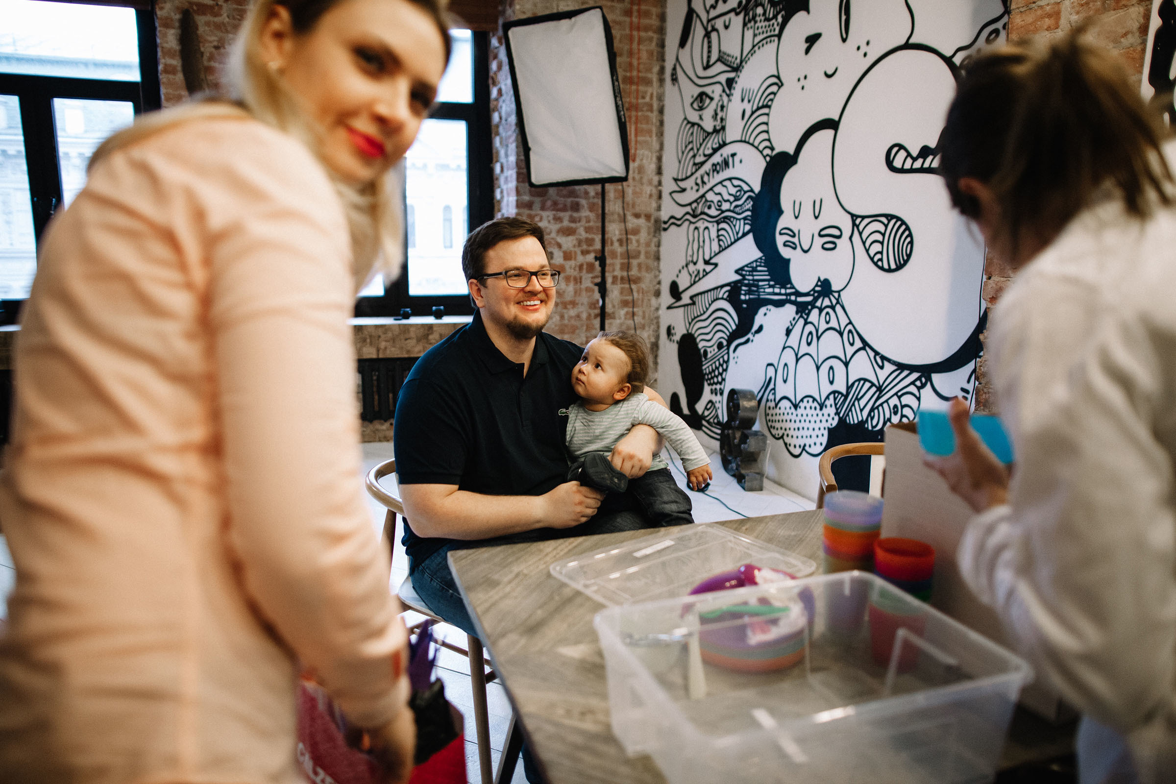 День рождения 1 год в Skypoint. Семейный и свадебный фотограф в Майкопе Михаил Мартиросян