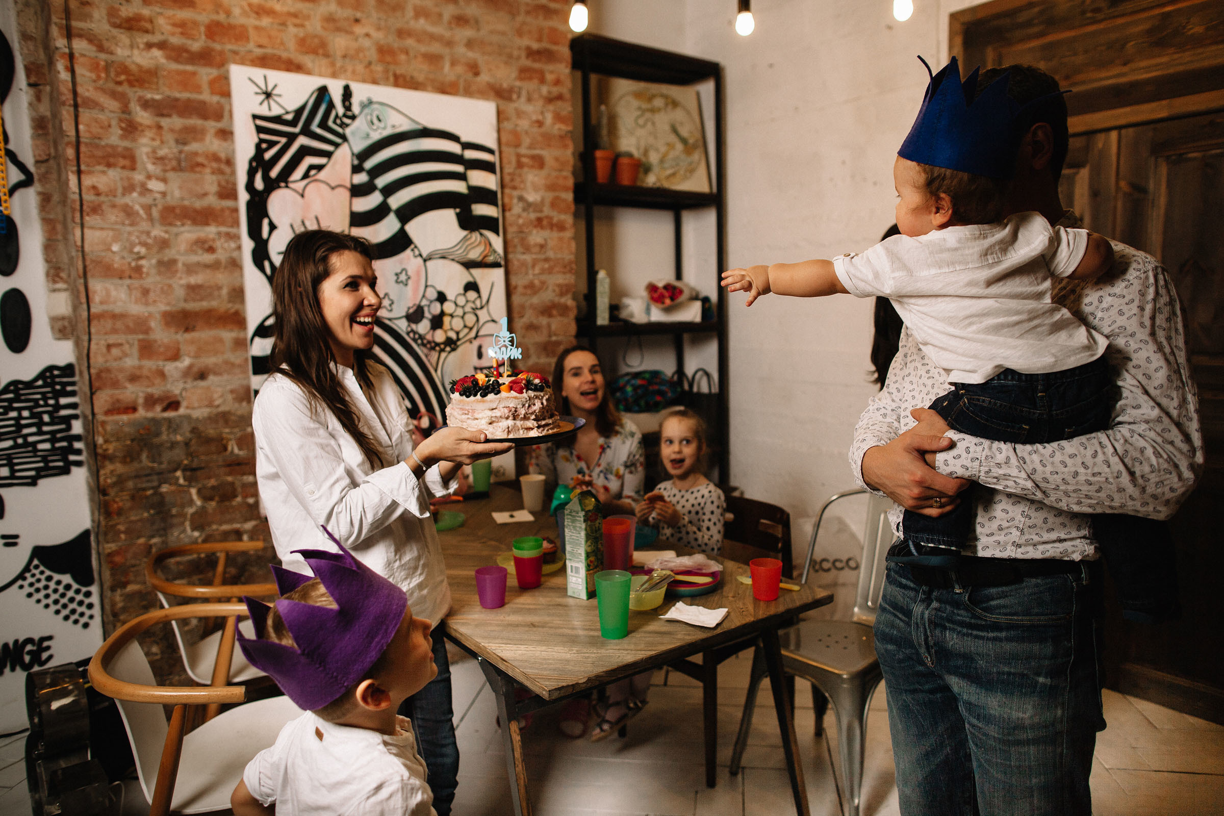 День рождения 1 год в Skypoint. Семейный и свадебный фотограф в Майкопе Михаил Мартиросян