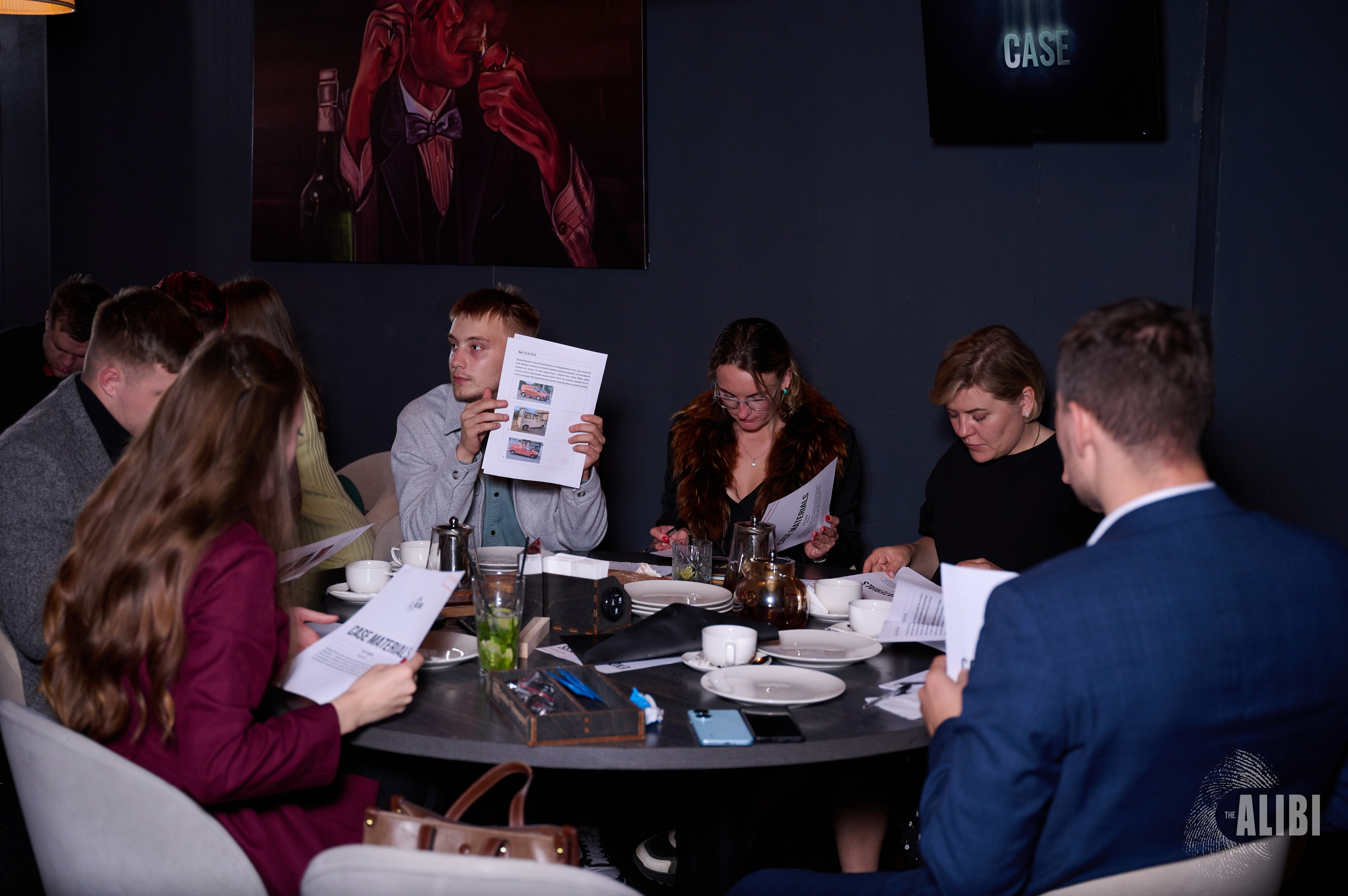 Квиз ALIBI. Фотограф Универсал в Новосибирске