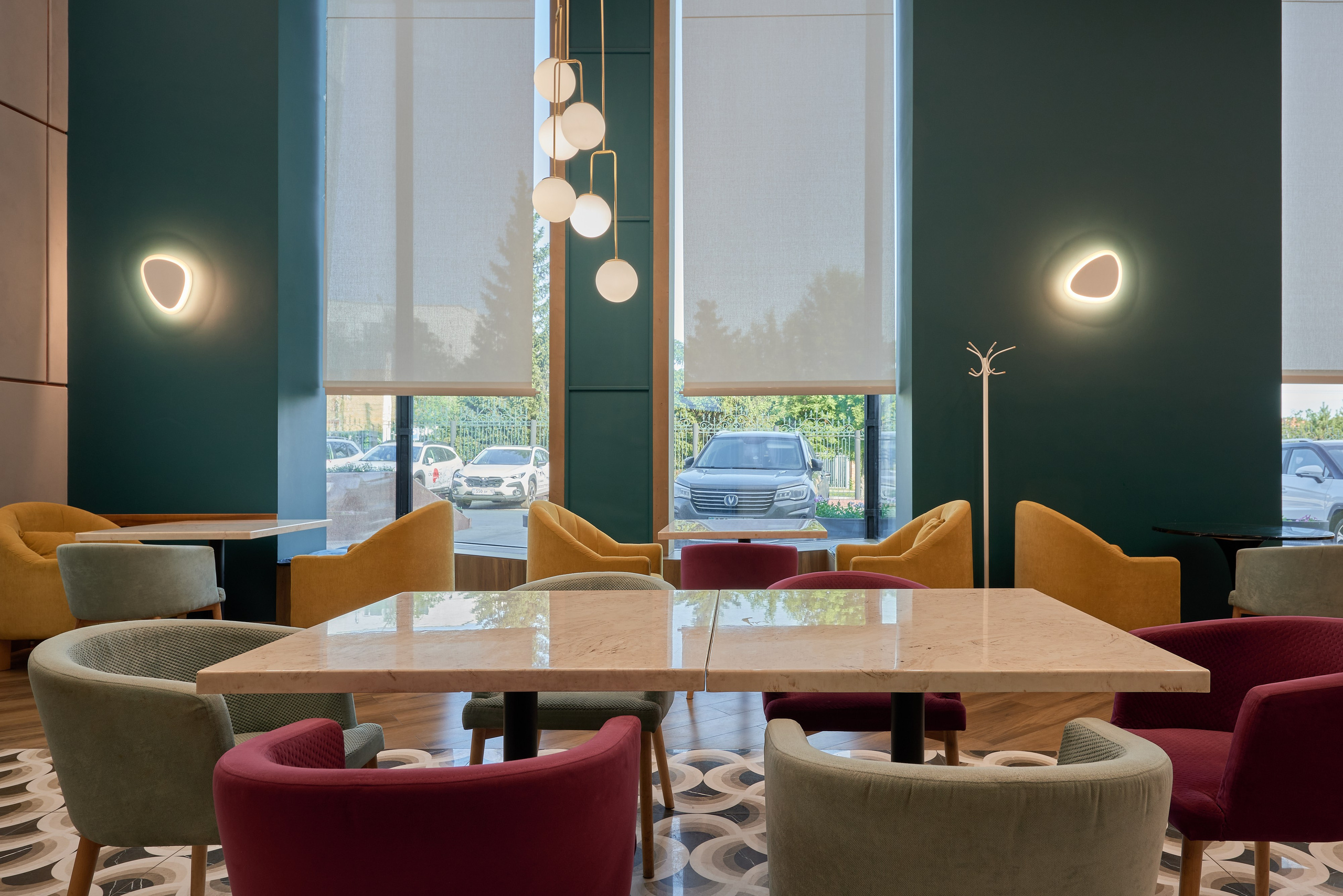 Ресторан Жираф, Костанай (Казахстан). Абросимов Лев интерьерный и архитектурный фотограф