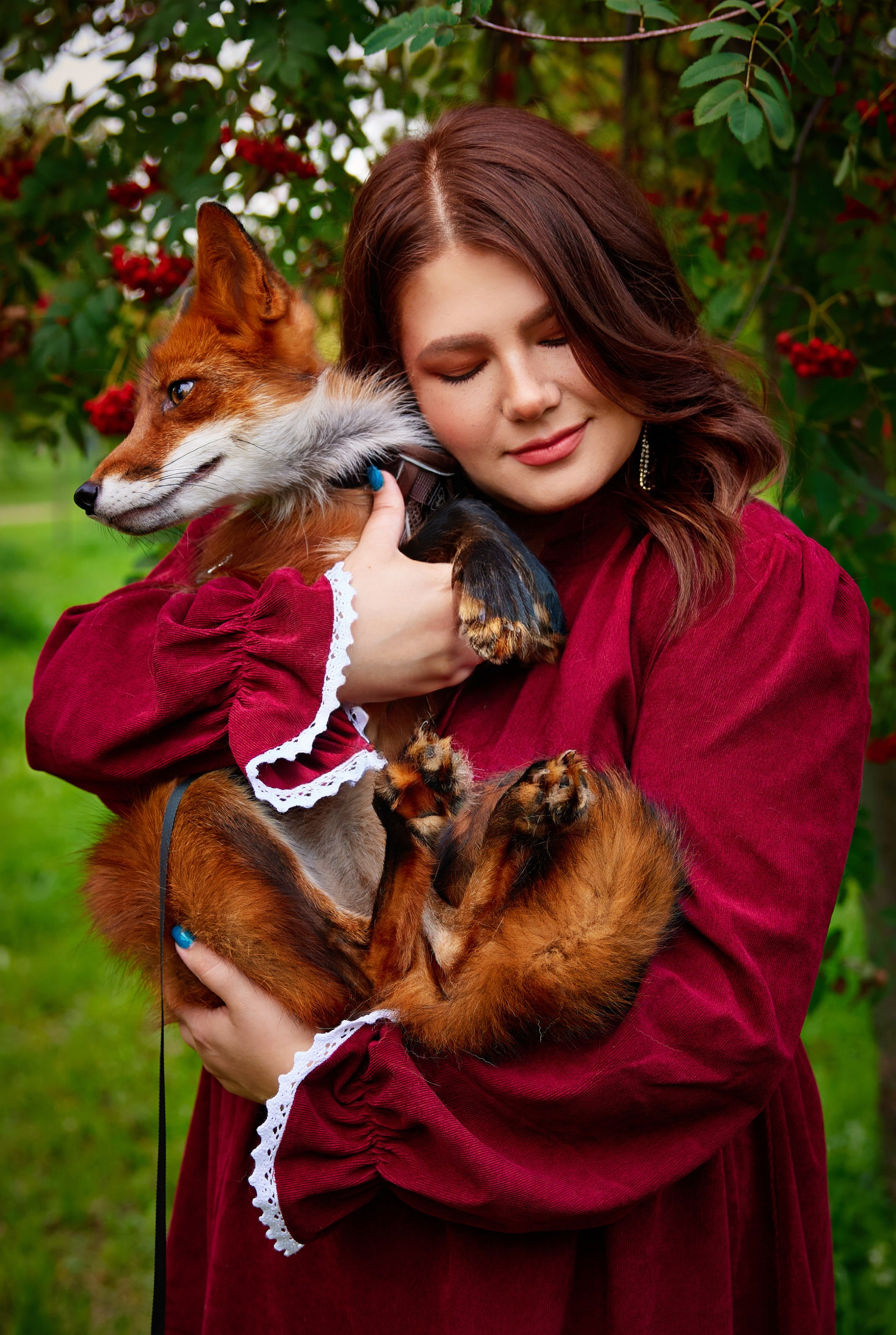 Фотопроект «Рябинка». Ярослава и Маргарита. Фотограф Люся Воробьева