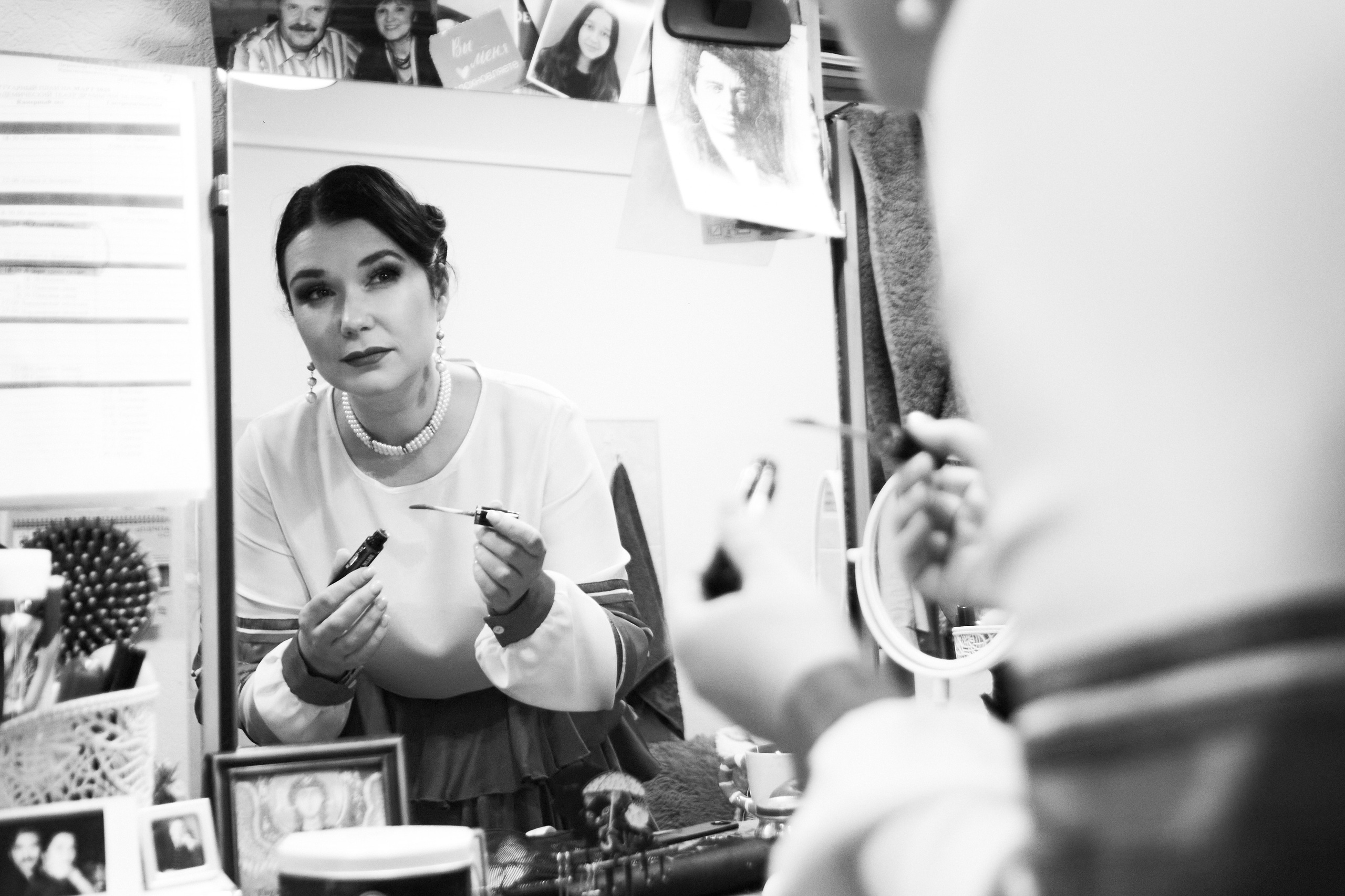 За кулисами. Фотограф Юлия Маринина