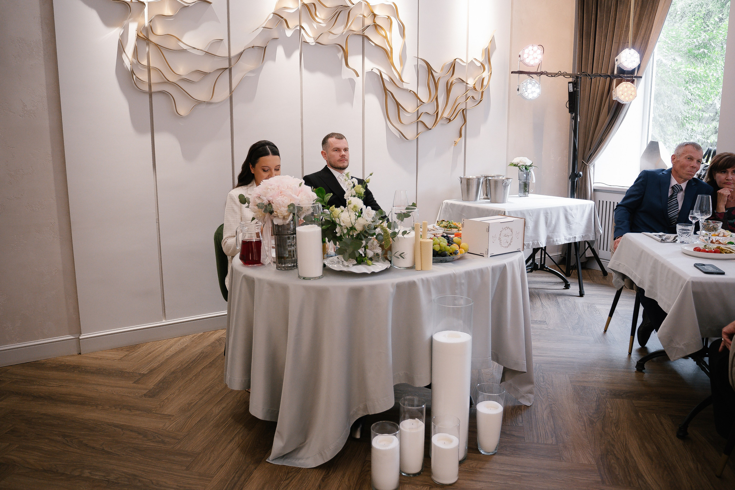 Свадебный банкет. Свадебные фотограф и видеограф в Саратове