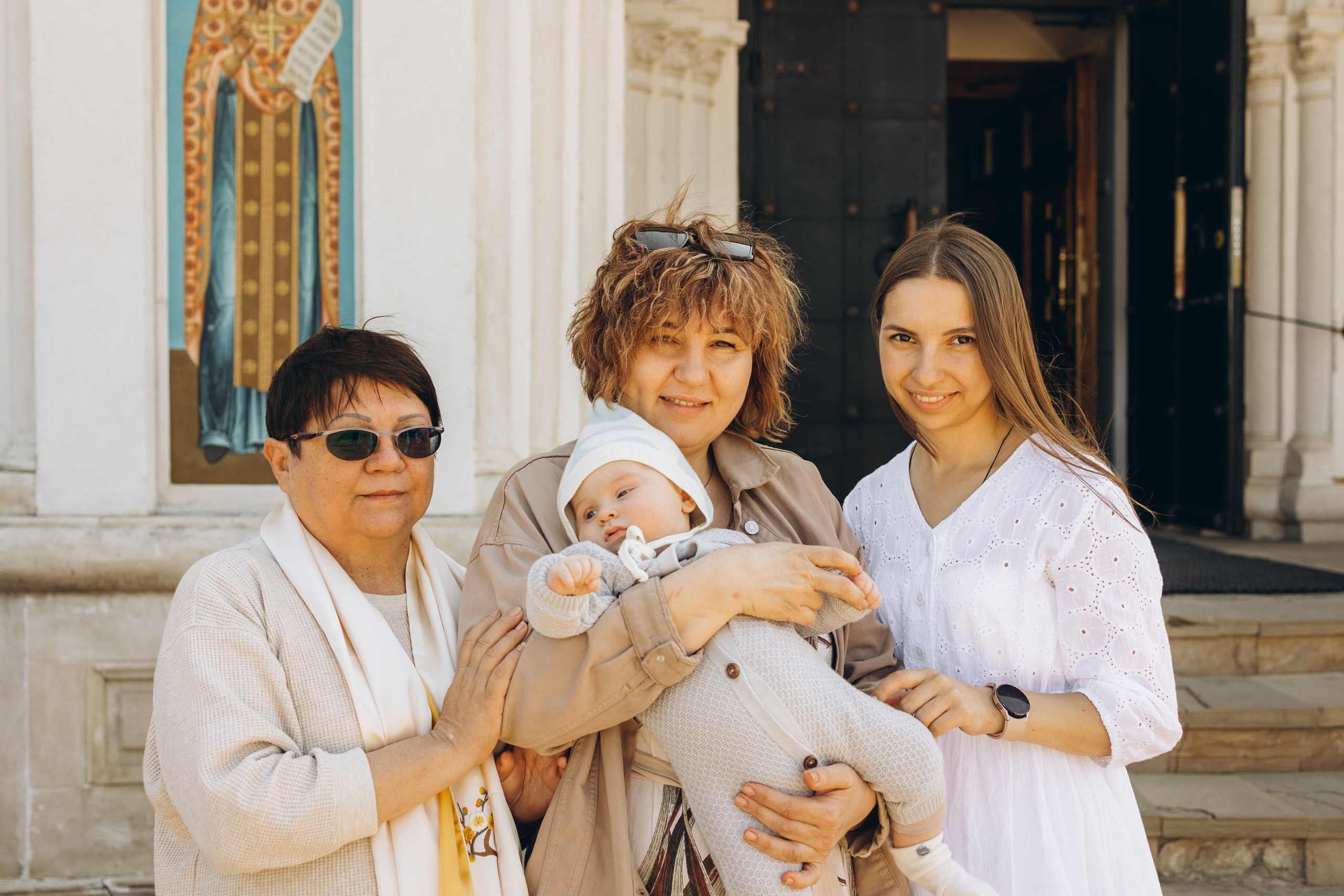 Крещение Егора. Семейный фотограф в Москве Виктория Ястребинская