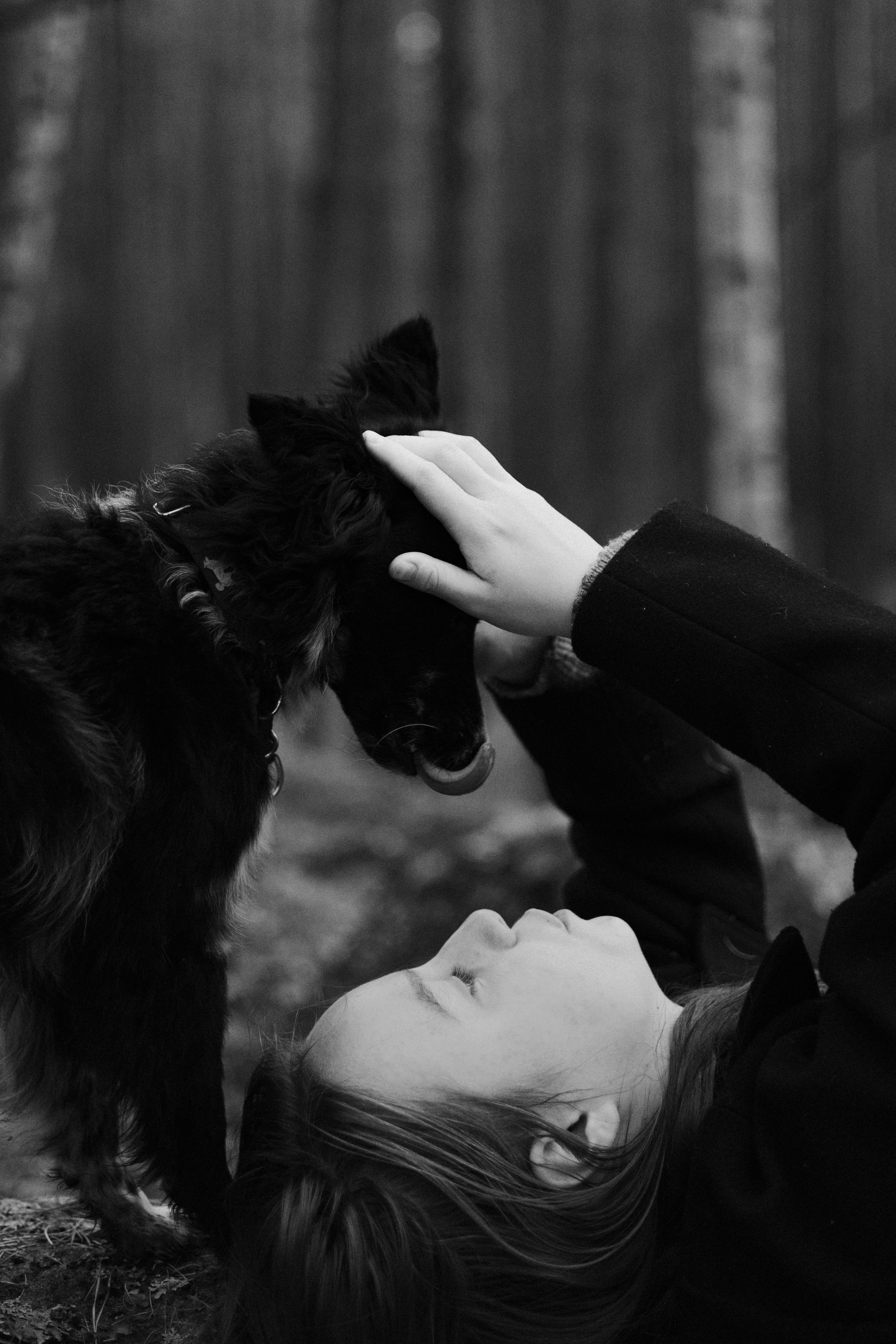 Полина и Сейви. Фотограф-анималист Богданова Полина