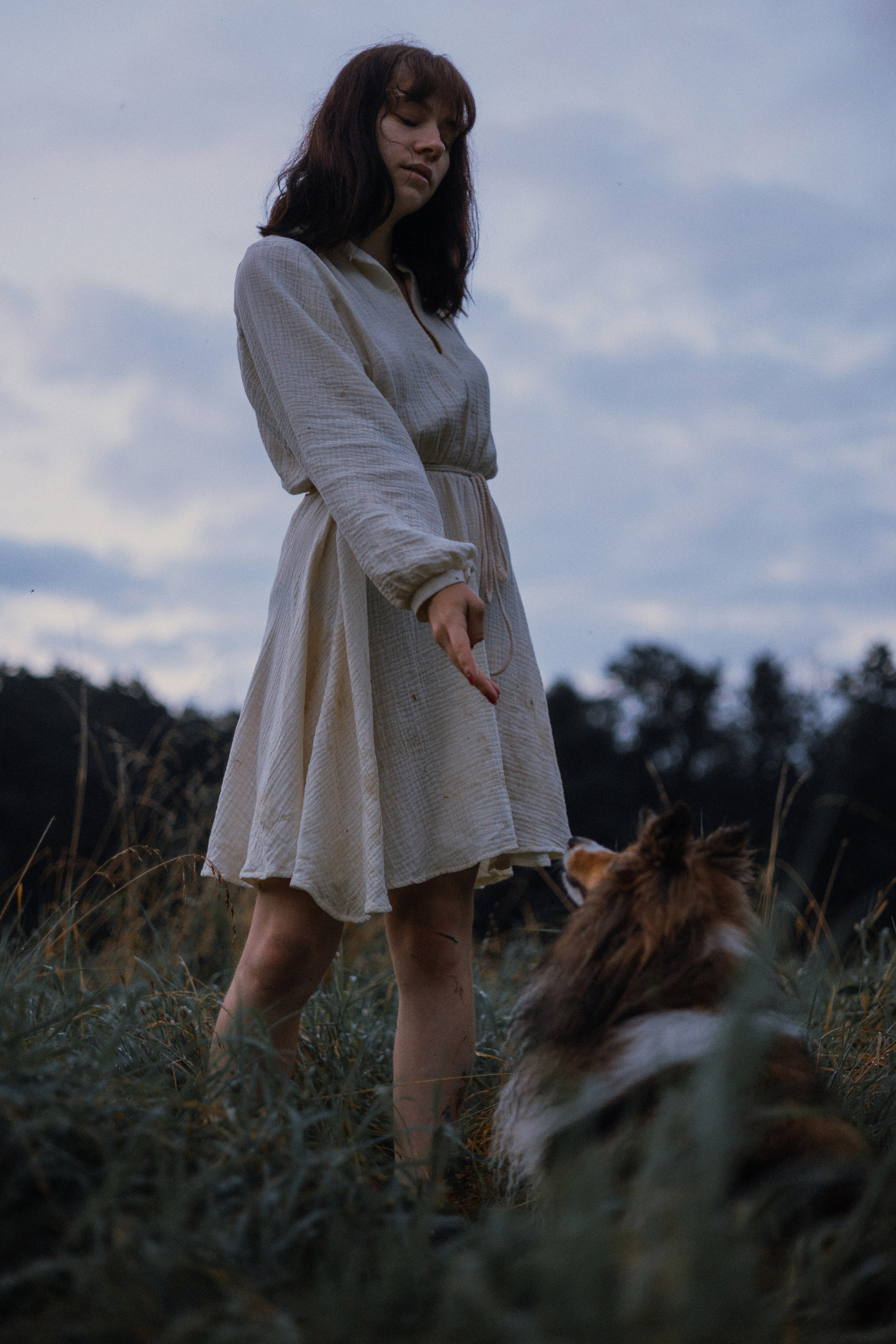 Аня и Скай. Фотограф-анималист Богданова Полина