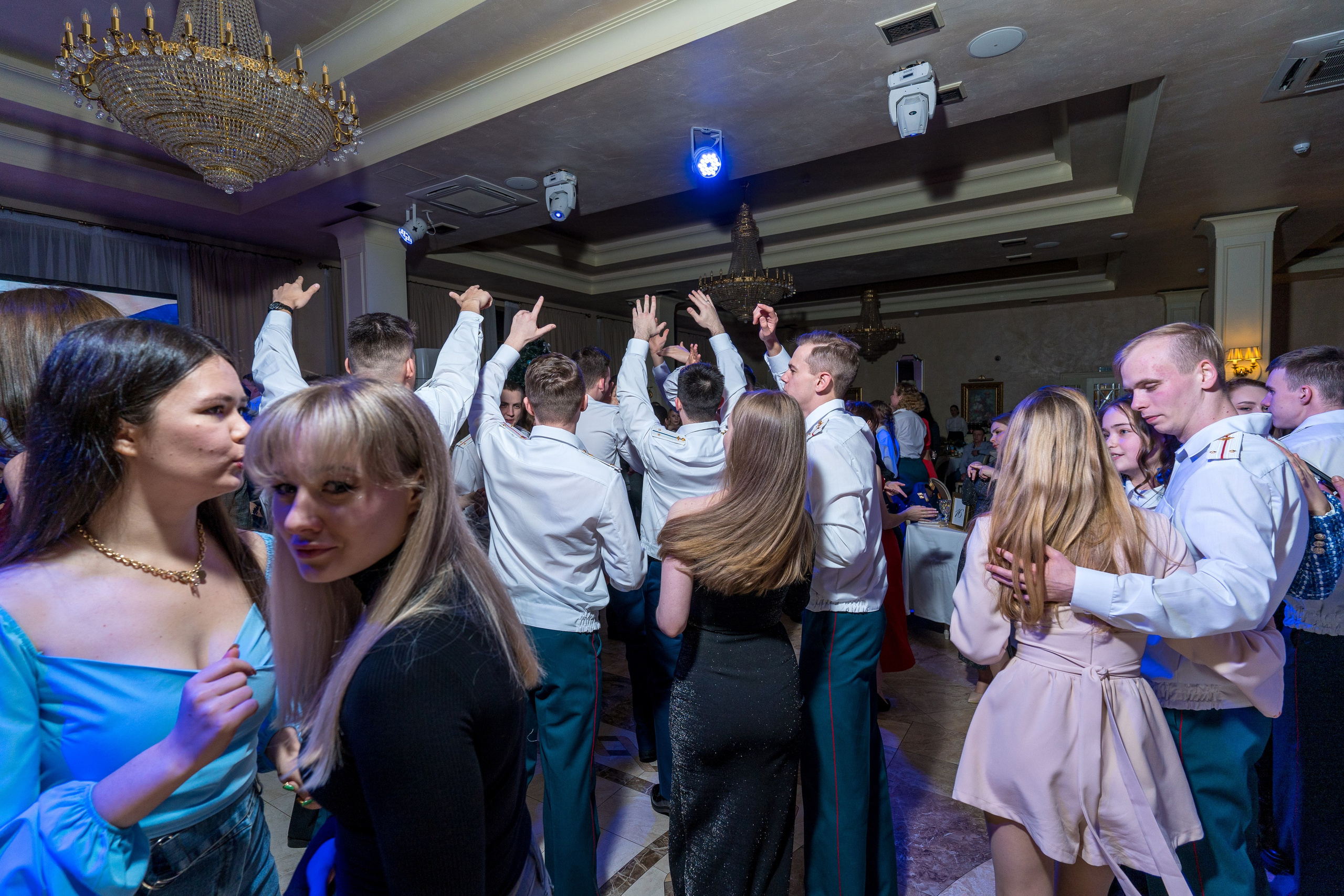 Фотосъемка выпуска военной академии и вручение дипломов