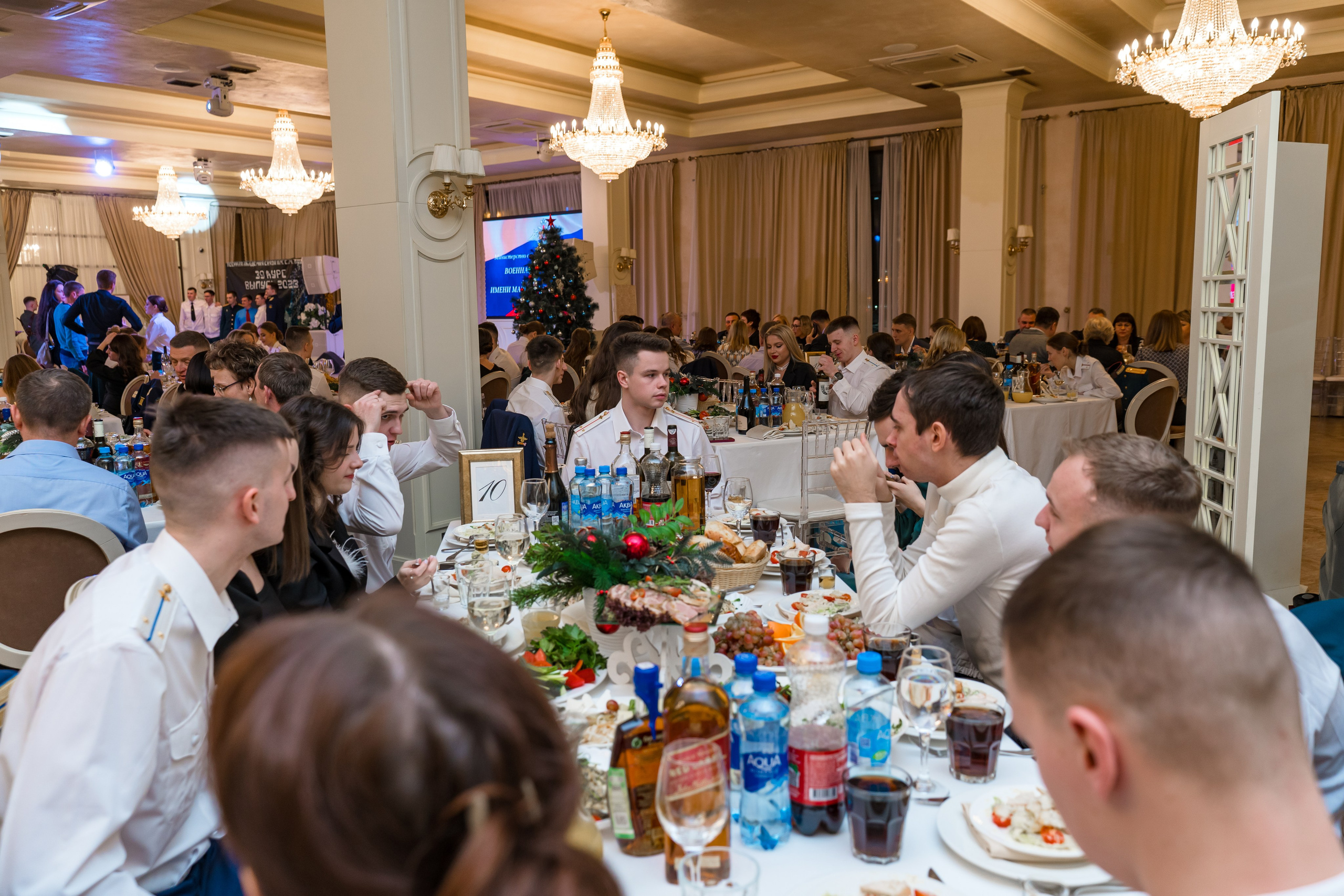 Фотосъемка выпуска военной академии и вручение дипломов