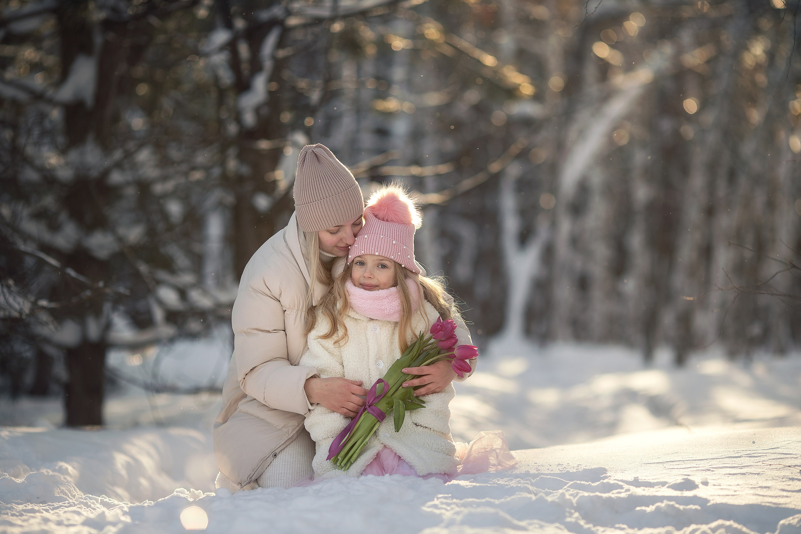 Навстречу весне. Семейный и детский фотограф в Саратове Полина Коткина