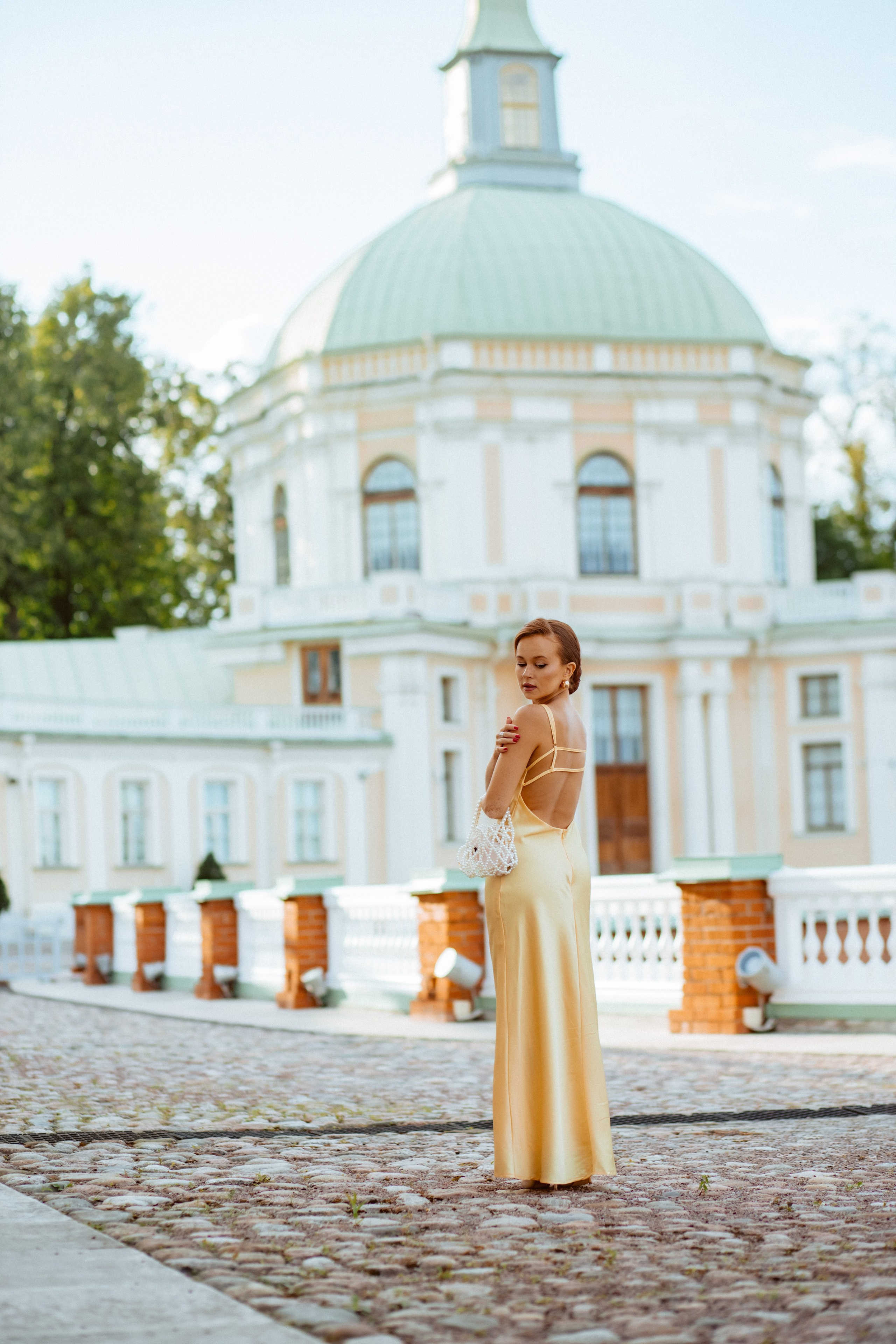 Фотосессия в парке летом Ораниенбаум