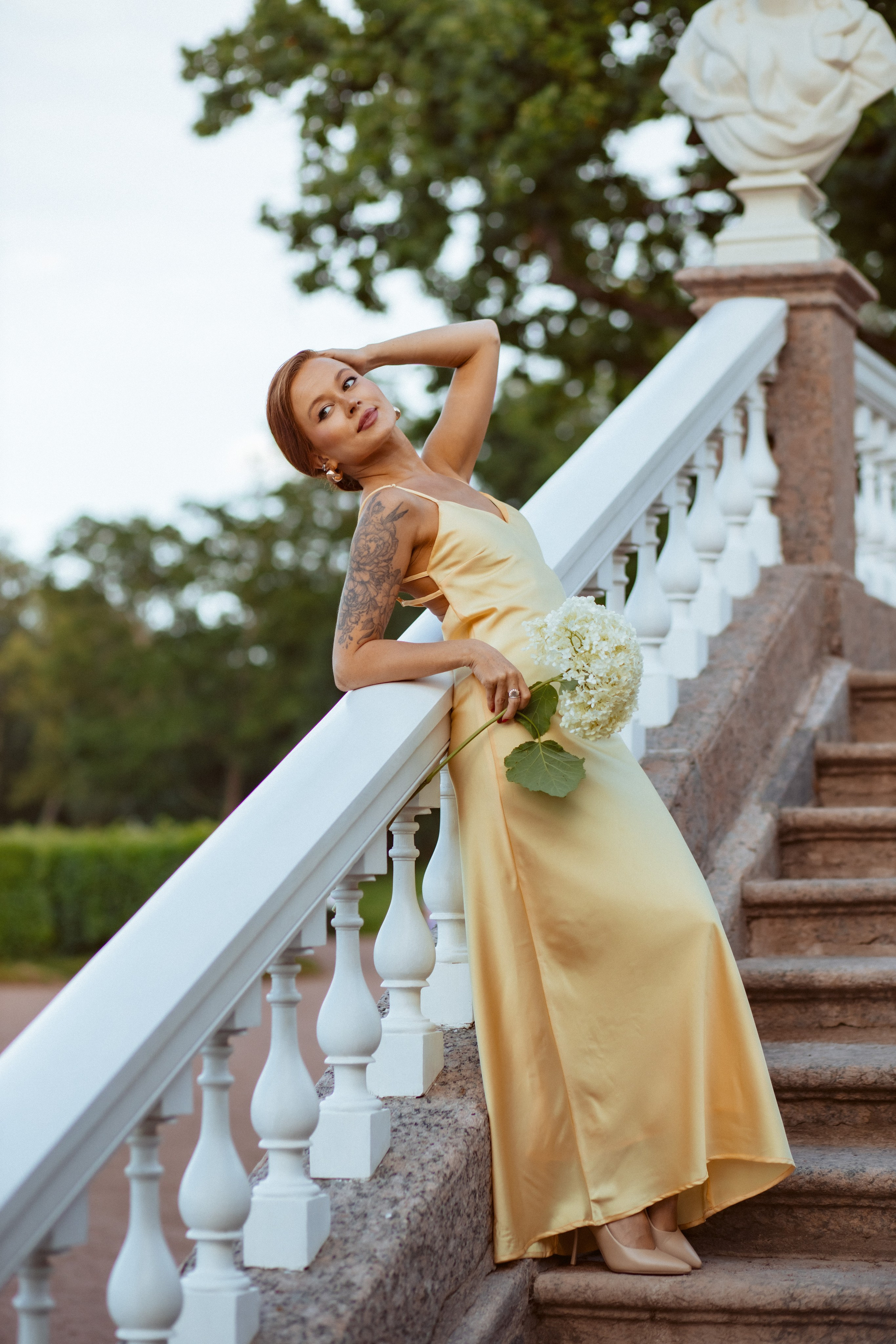 Фотосессия в парке летом Ораниенбаум