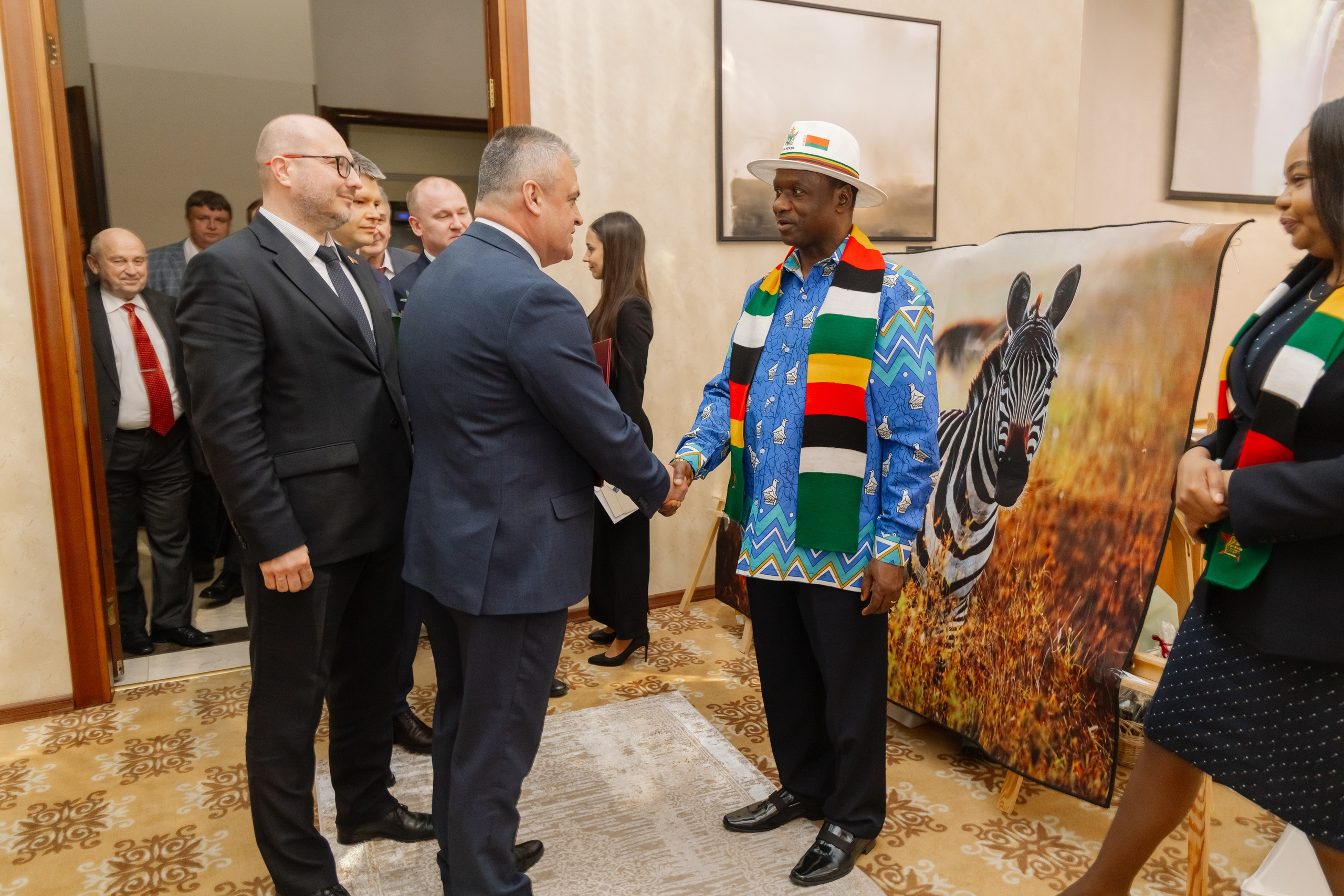 Фотосъемка делегации Посольства Зимбабве в Минске. Свадебный фотограф в Минске/Беларуси Сергей Спиридонов