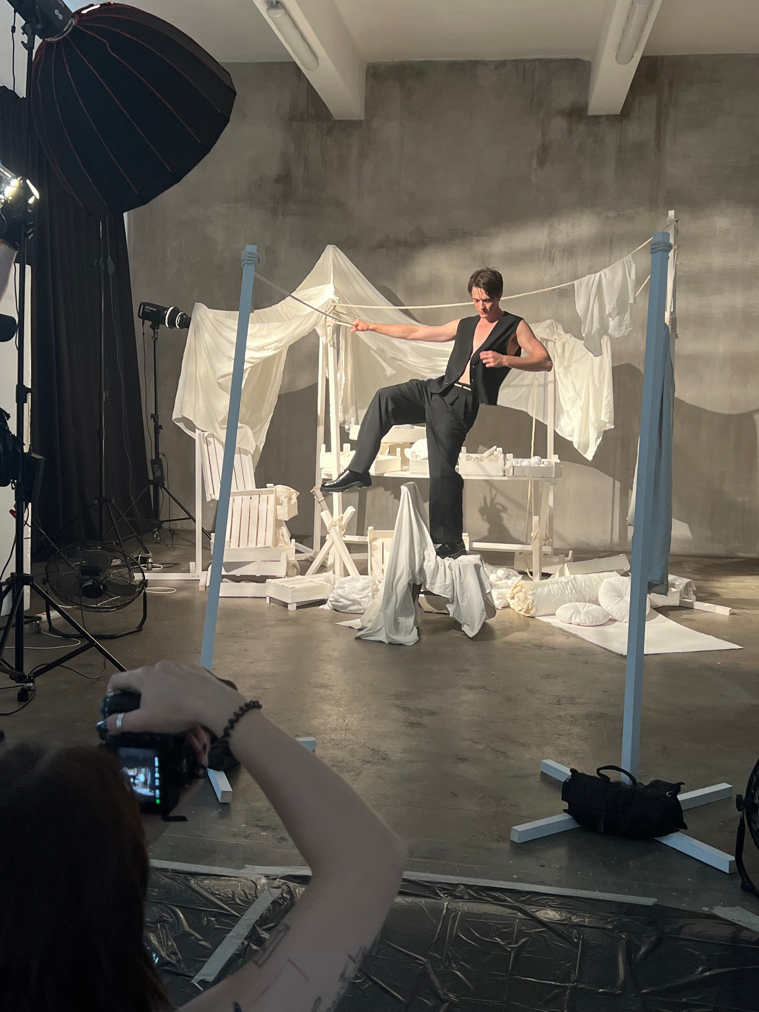 Photoshoot for Ivan Trushin. ALEKSEY RAEVSKIY — Production Designer