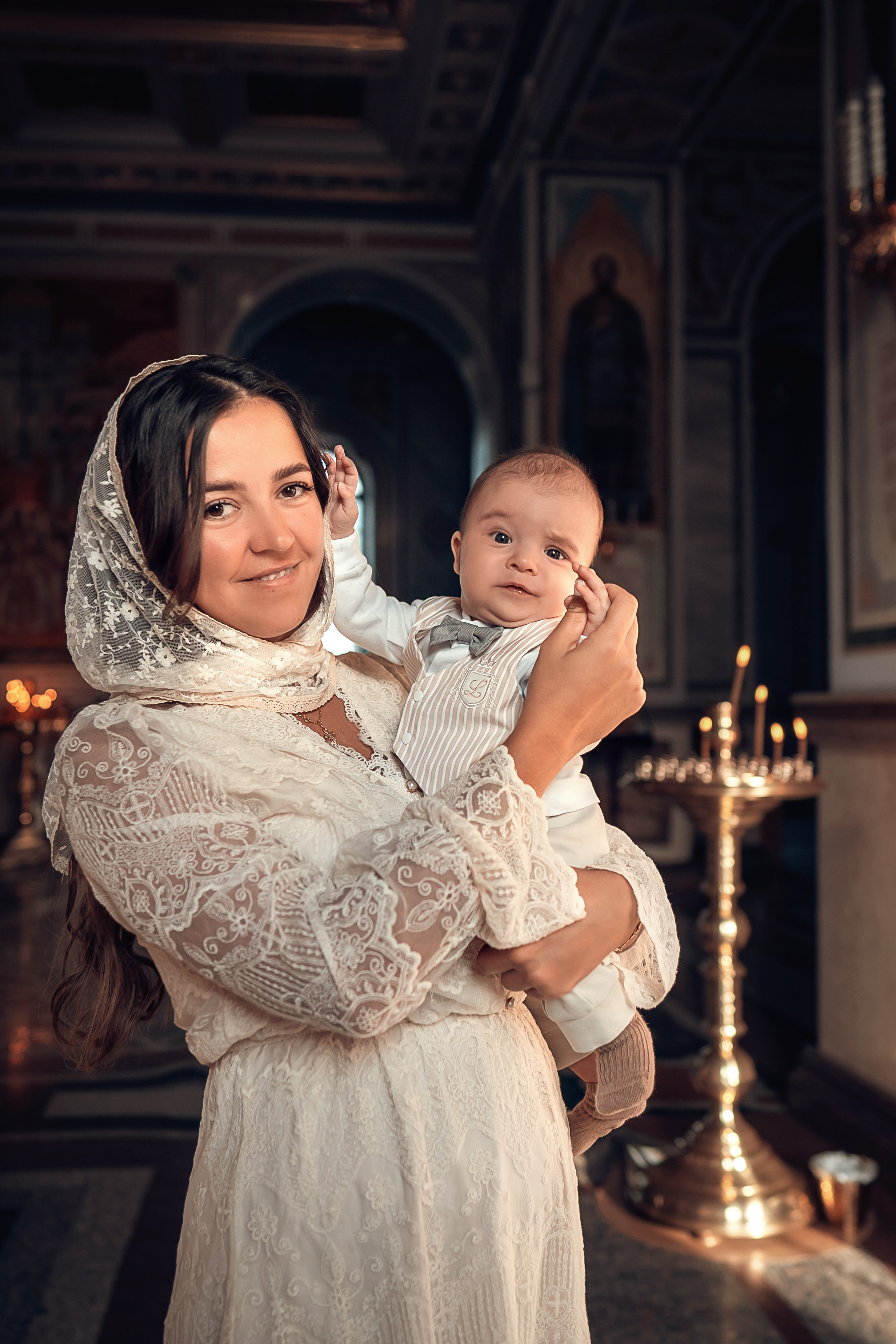 Крещение в Александро-Невском соборе Симферополь. Церковный фотограф Севастополь