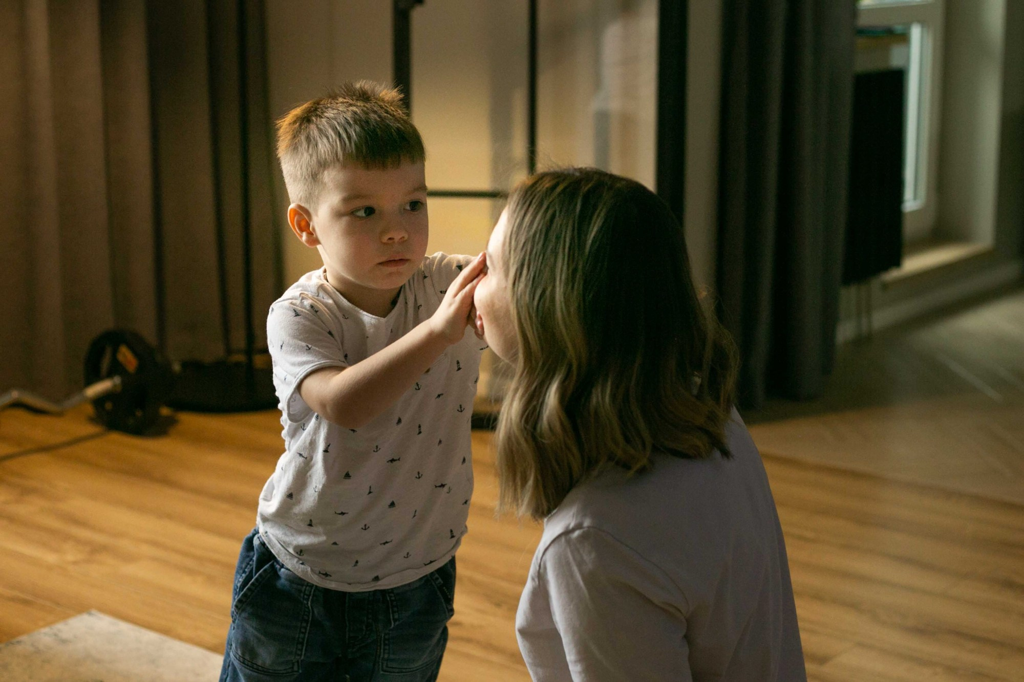 В гостях у Ванечки (съёмка дома). Семейный фотограф в Нарве Эля Калиниченко