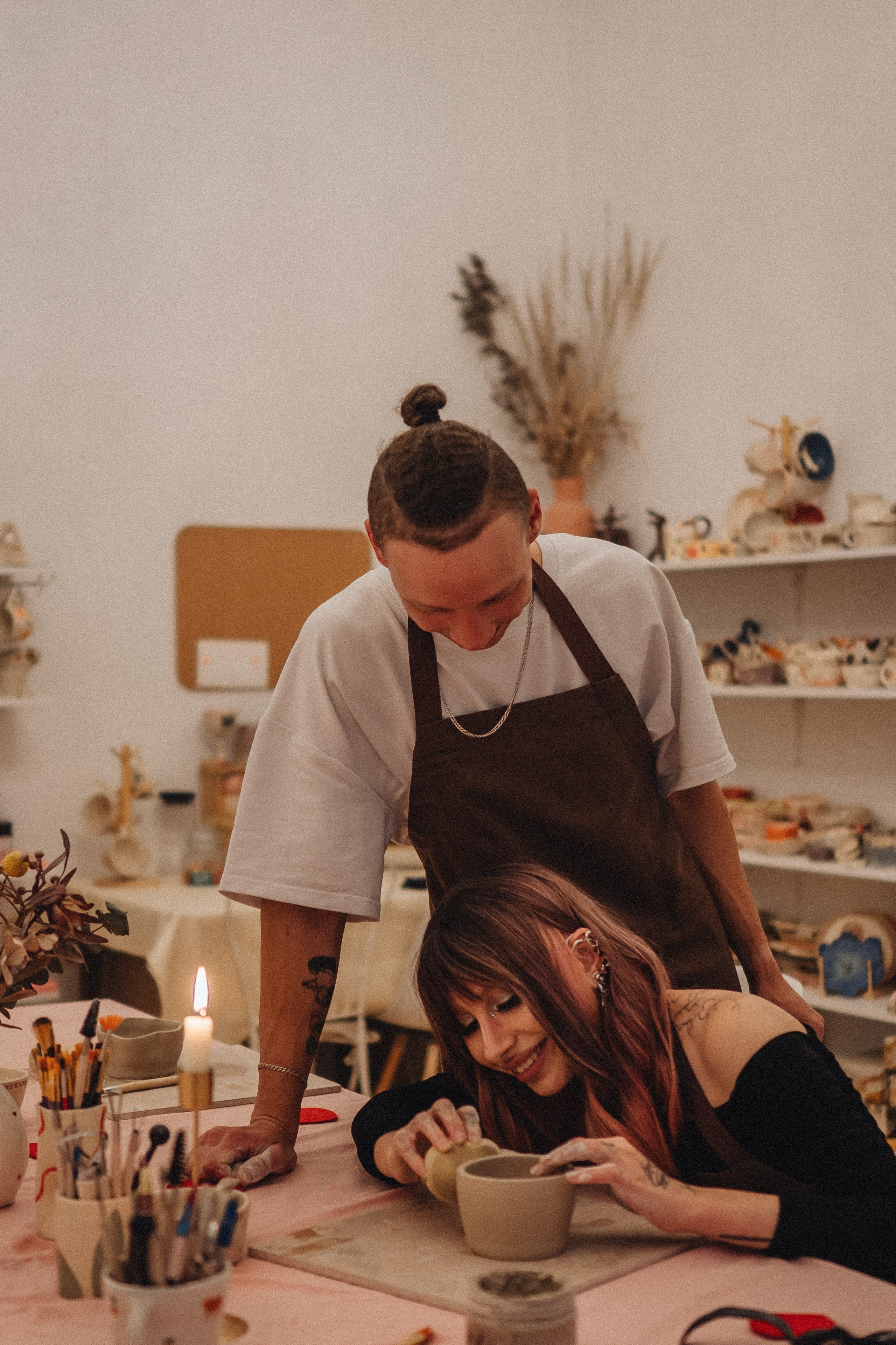 СВИДАНИЕ В ГОНЧАРНОЙ МАСТЕРСКОЙ. Профессиональный фотограф, Санкт-Петербург — Виктория Богомолова