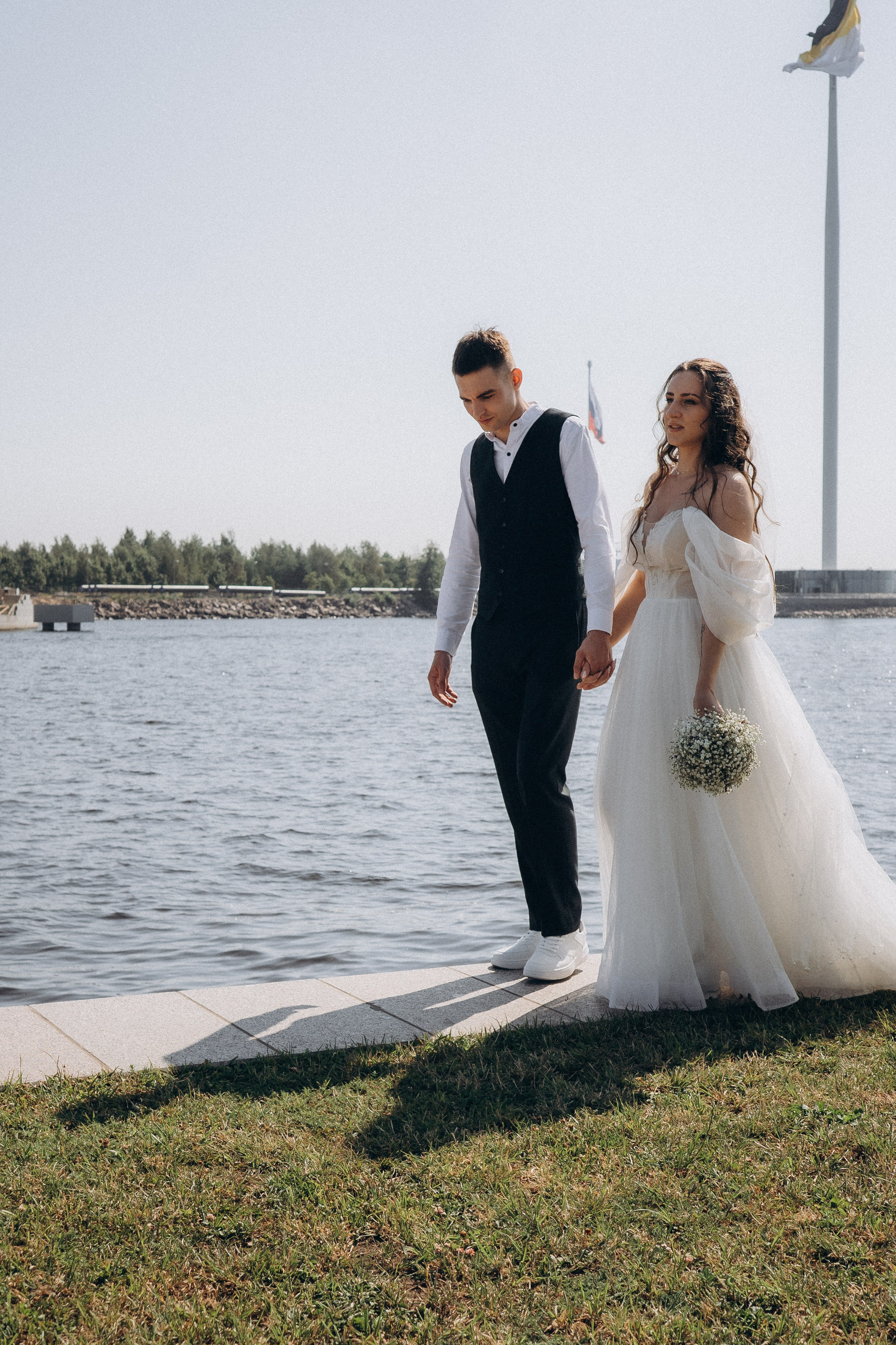 СВАДЕБНАЯ СЬЕМК В ПАРКЕ 300-ЛЕТИЯ. Профессиональный фотограф, Санкт-Петербург — Виктория Богомолова