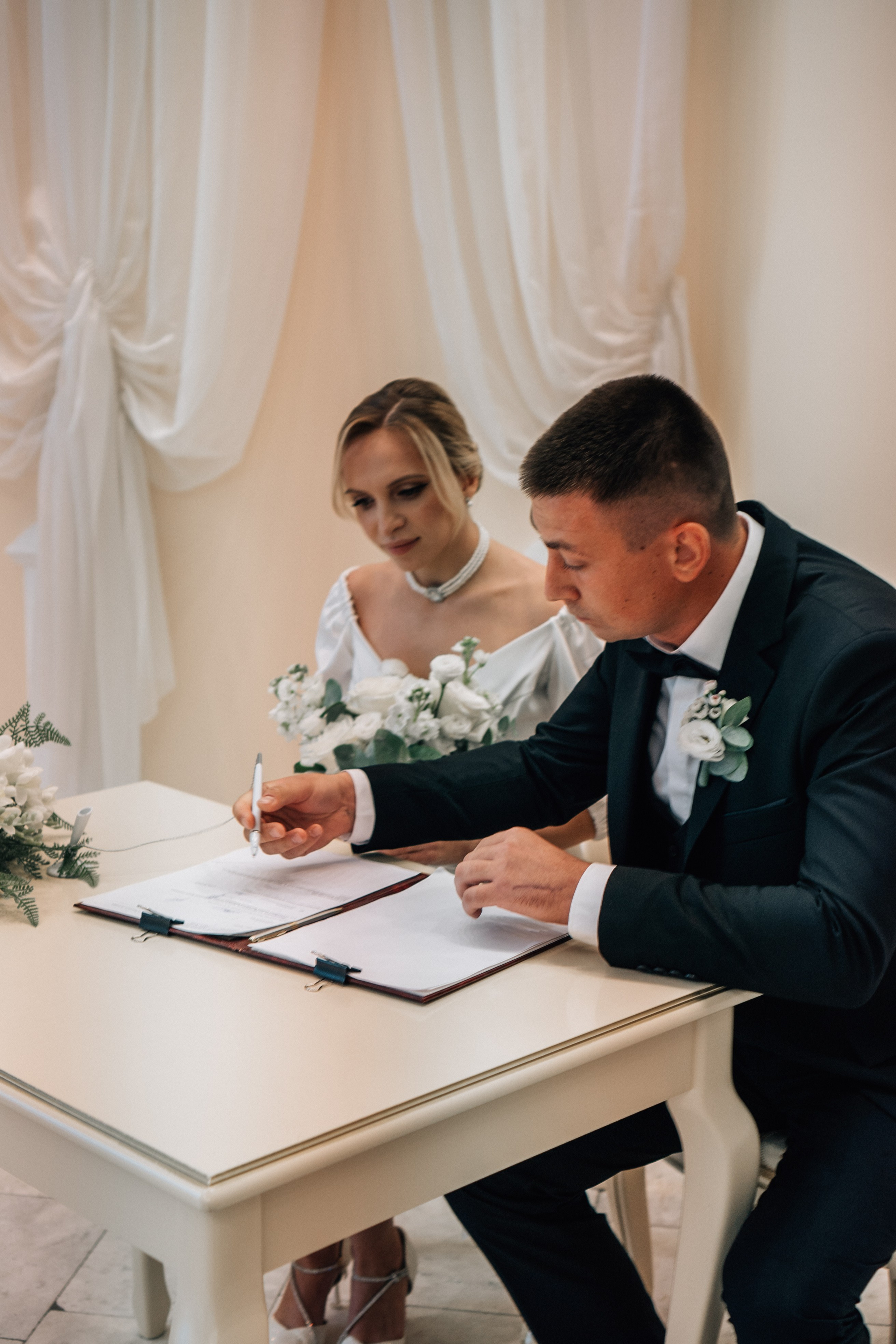 РЕПОРТАЖ В ЗАГСЕ. Профессиональный фотограф, Санкт-Петербург — Виктория Богомолова