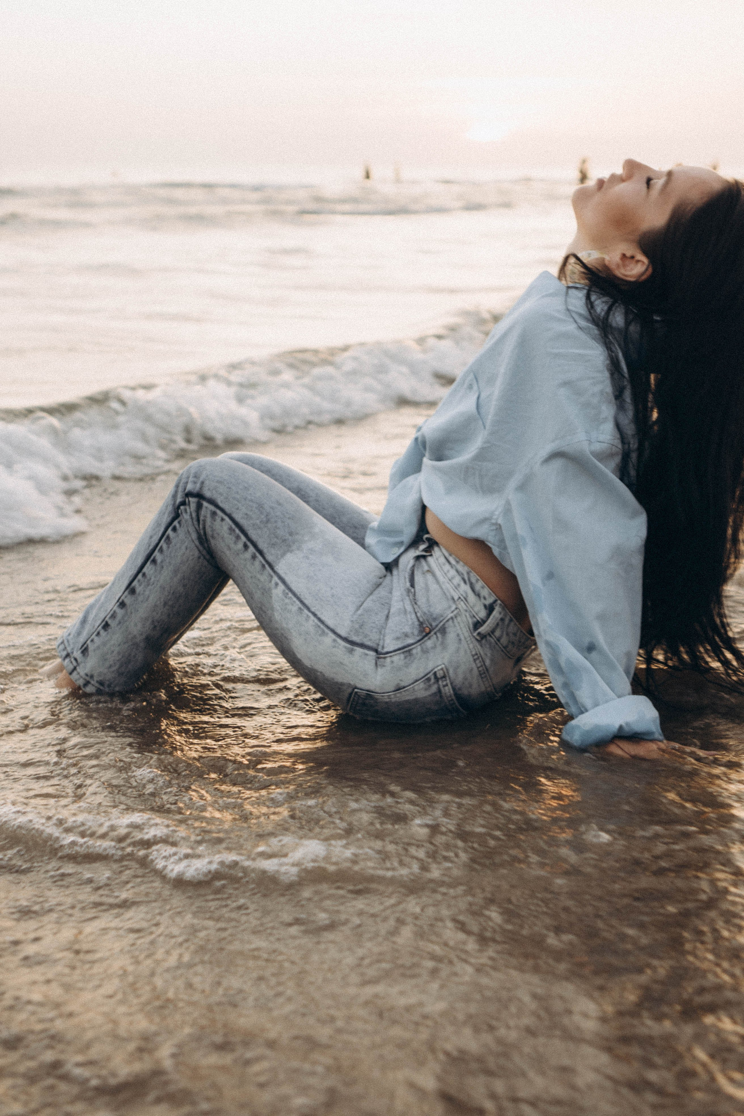 Июльский вечер на берегу черного моря. Профессиональный фотограф, Санкт-Петербург — Виктория Богомолова