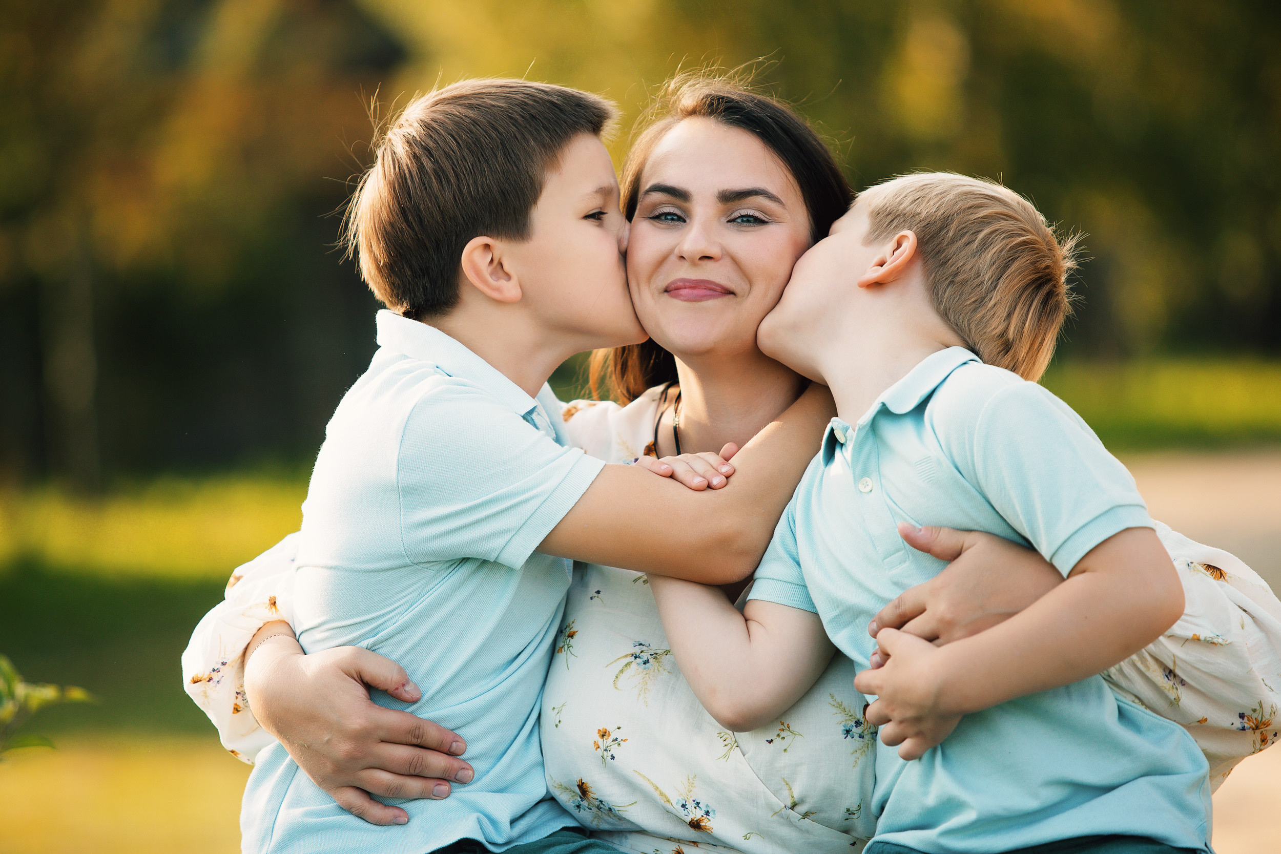 Нелли и ее семья. Фотограф новорожденных Оксана Полевская