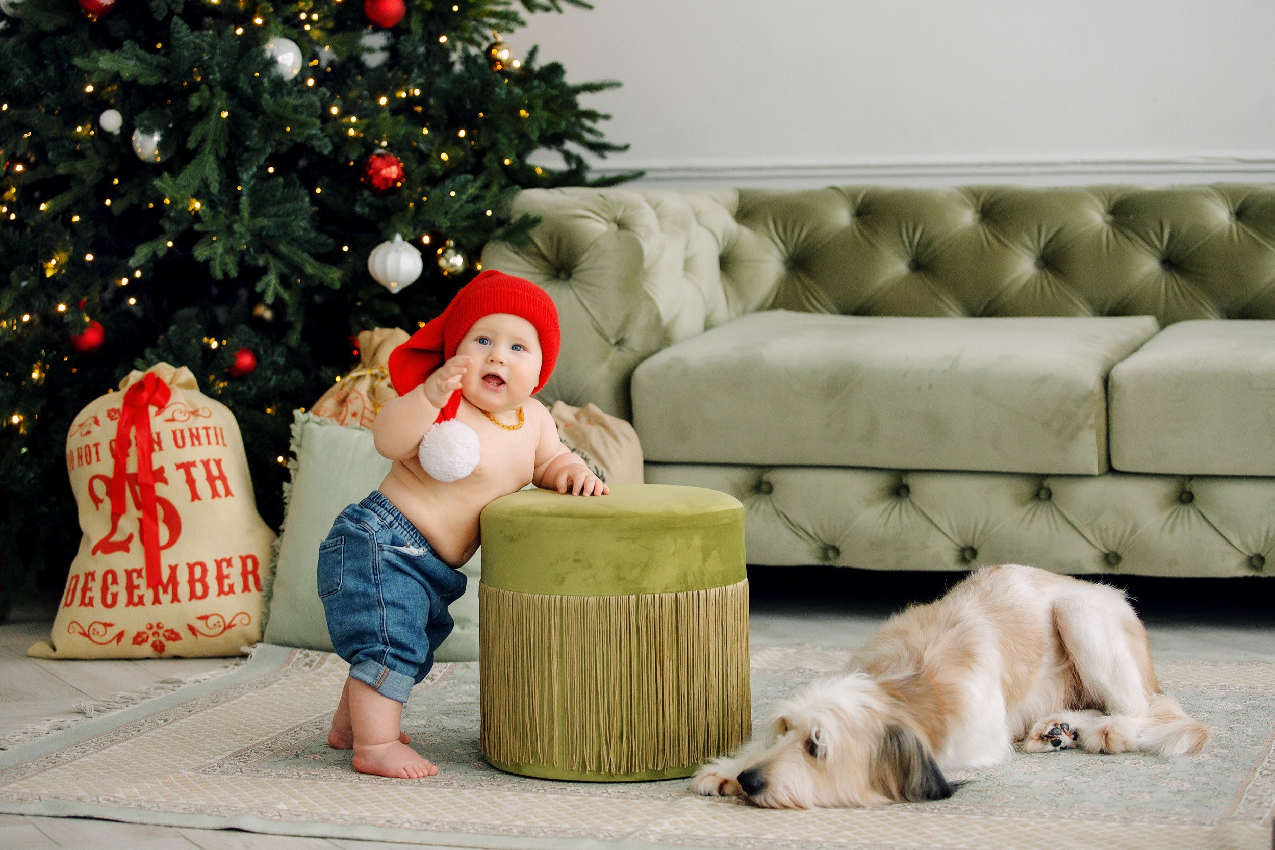Мишка, Татьяна и Денис. Фотограф новорожденных Оксана Полевская