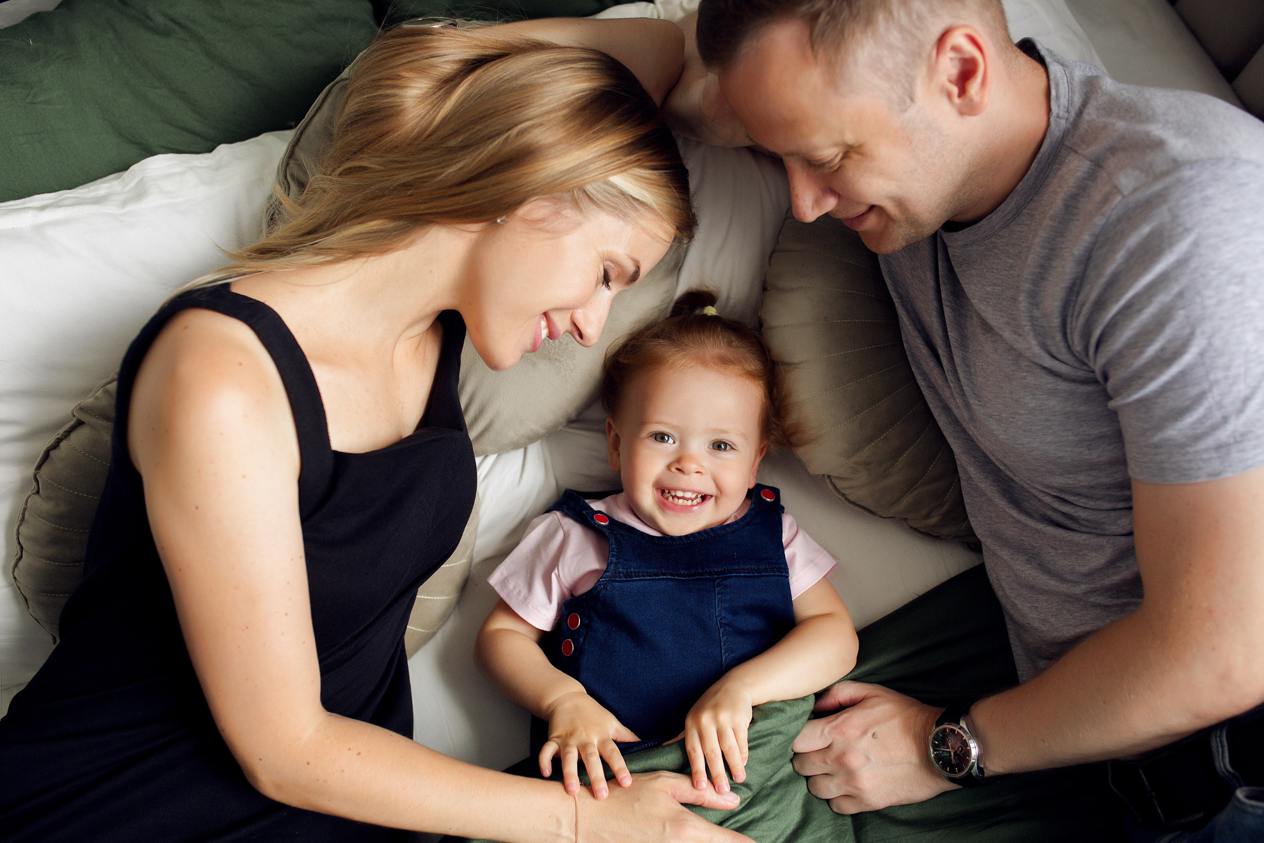 Варя, Полина, Сергей. Фотограф новорожденных Оксана Полевская