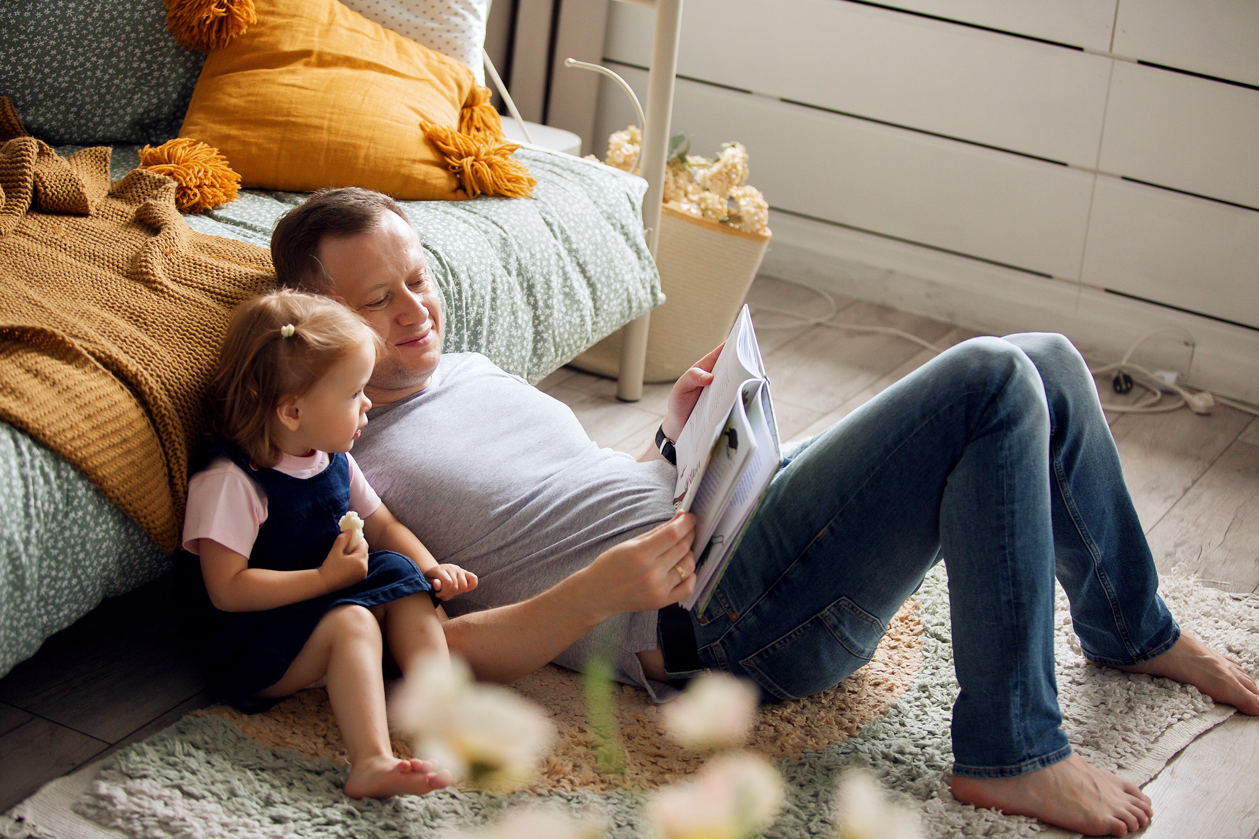 Варя, Полина, Сергей. Фотограф новорожденных Оксана Полевская