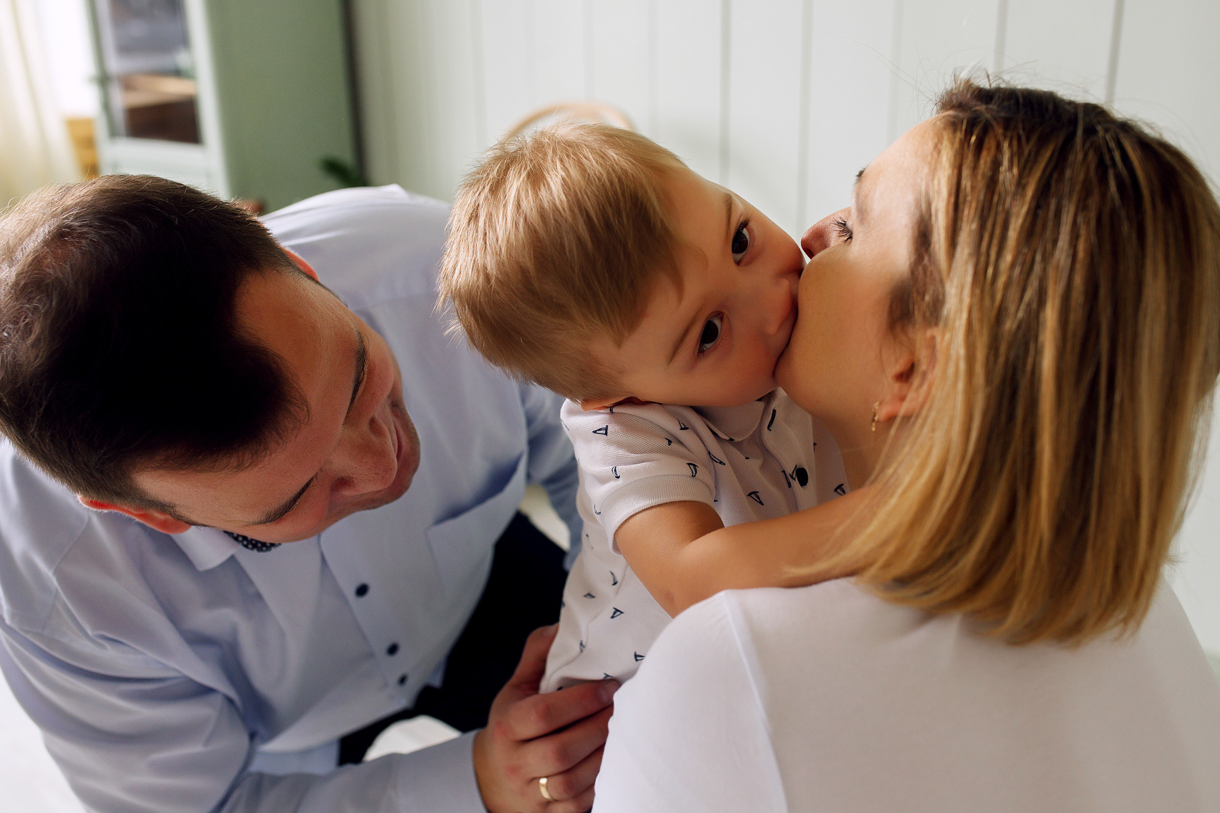 Димка, Жанна, Игорь. Фотограф новорожденных Оксана Полевская