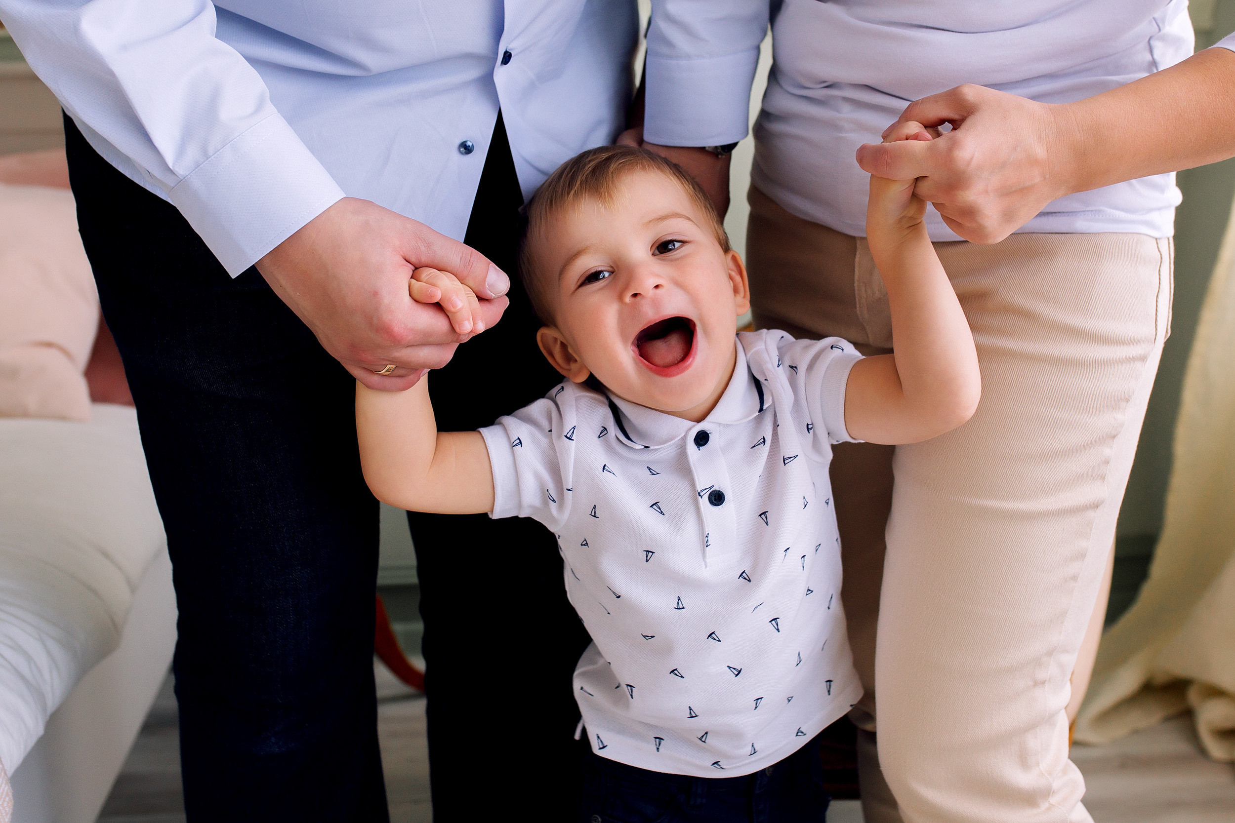 Димка, Жанна, Игорь. Фотограф новорожденных Оксана Полевская