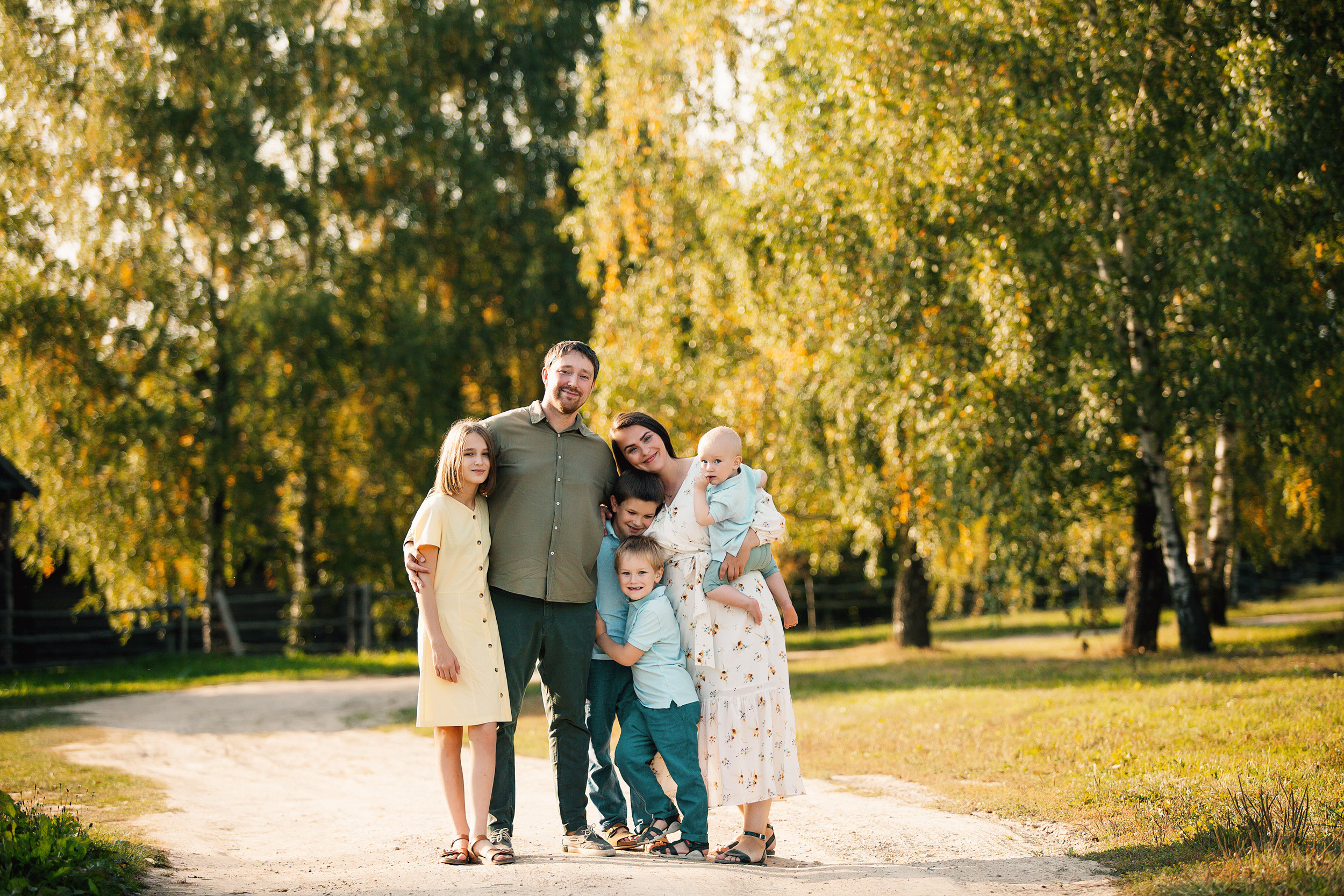 Нелли и ее семья. Фотограф новорожденных Оксана Полевская