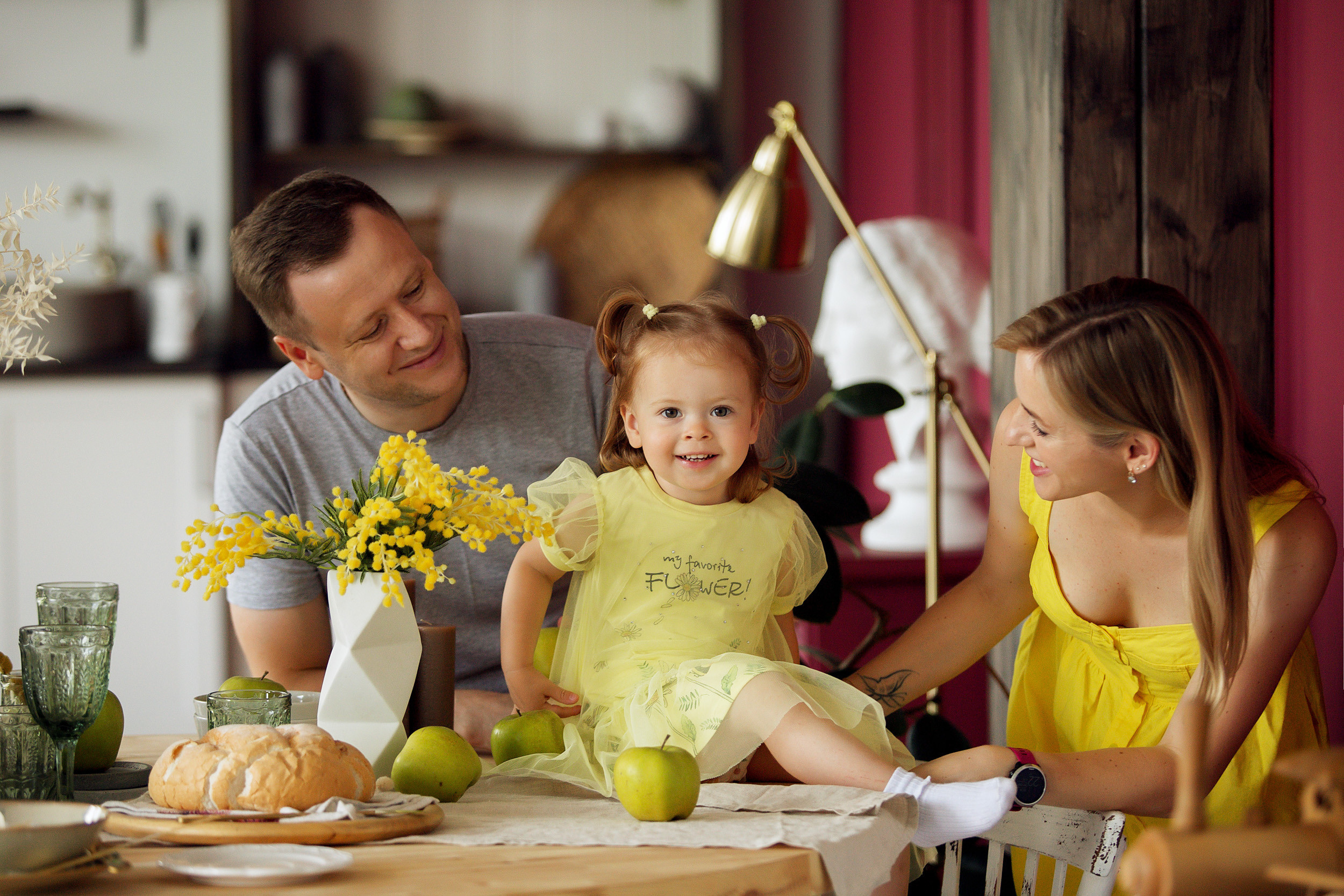 Варя, Полина, Сергей. Фотограф новорожденных Оксана Полевская