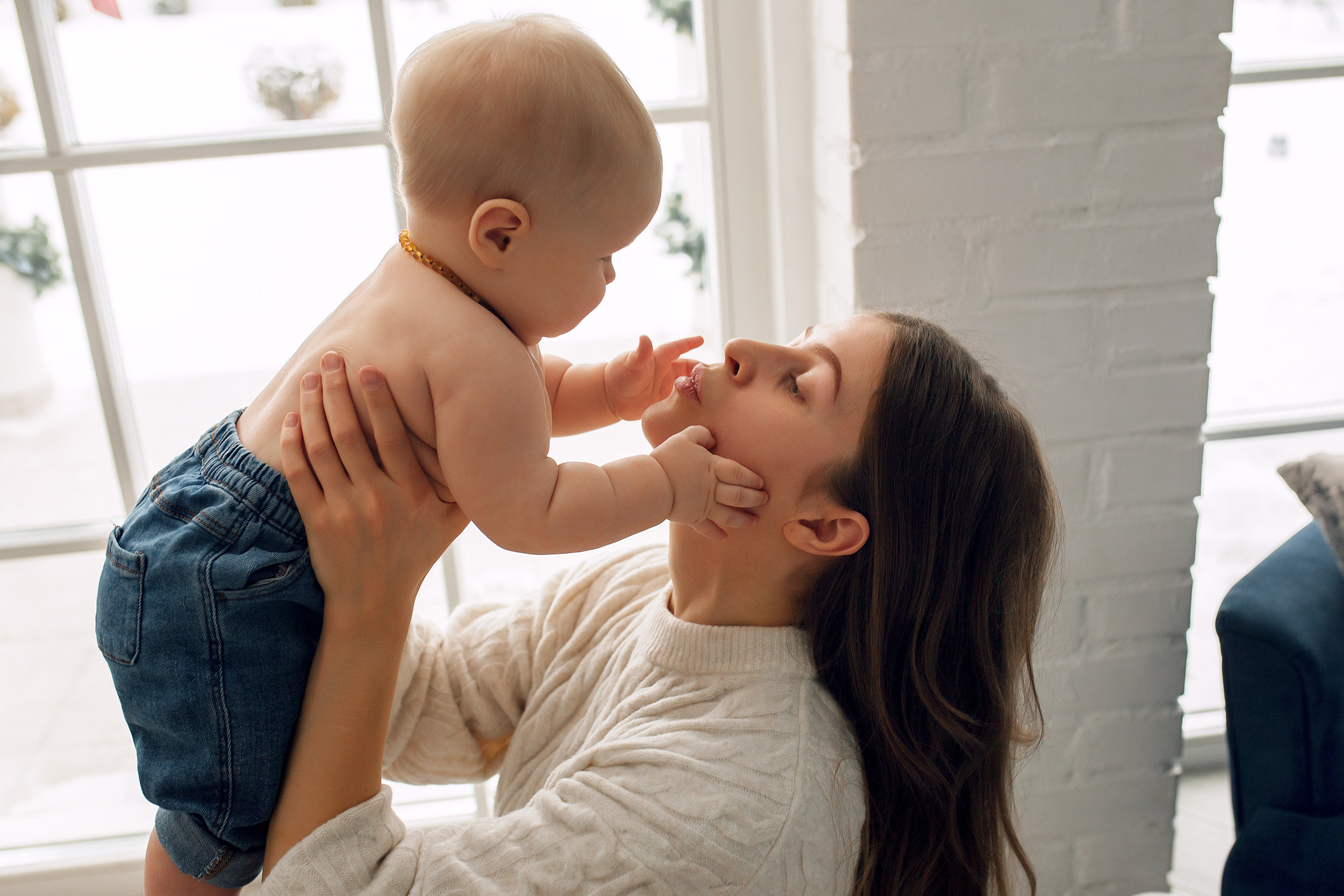 Мишка, Татьяна и Денис. Фотограф новорожденных Оксана Полевская