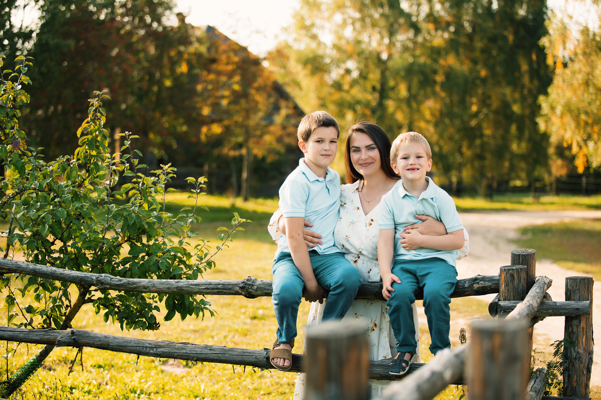 Нелли и ее семья. Фотограф новорожденных Оксана Полевская