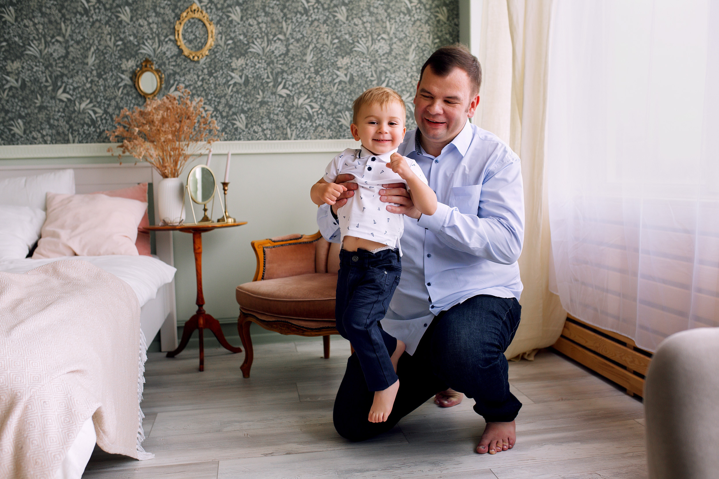 Димка, Жанна, Игорь. Фотограф новорожденных Оксана Полевская