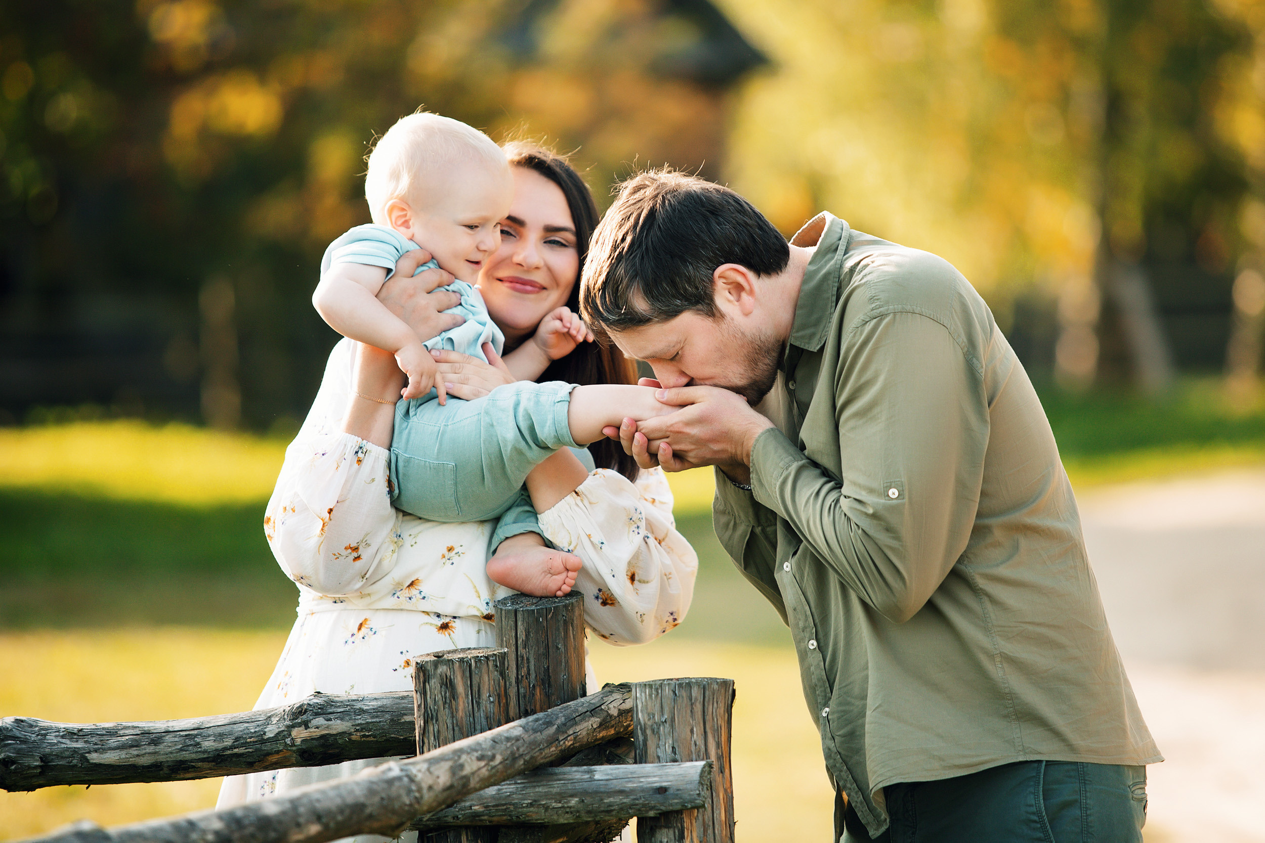 Нелли и ее семья. Фотограф новорожденных Оксана Полевская