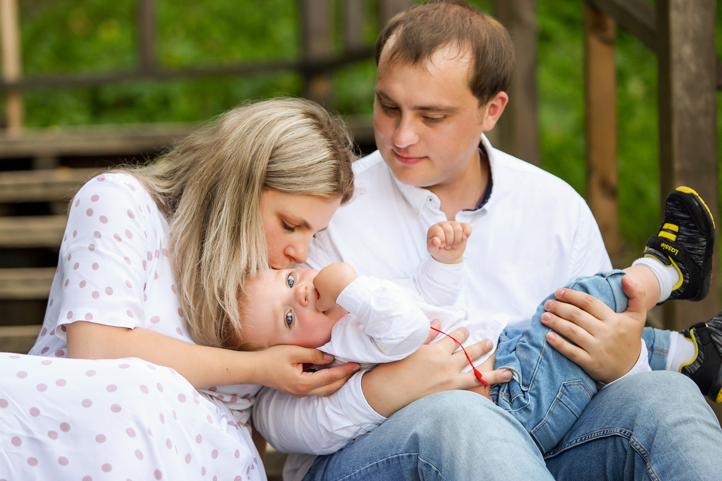 Матвей, Наталья, Алексей. Фотограф новорожденных Оксана Полевская