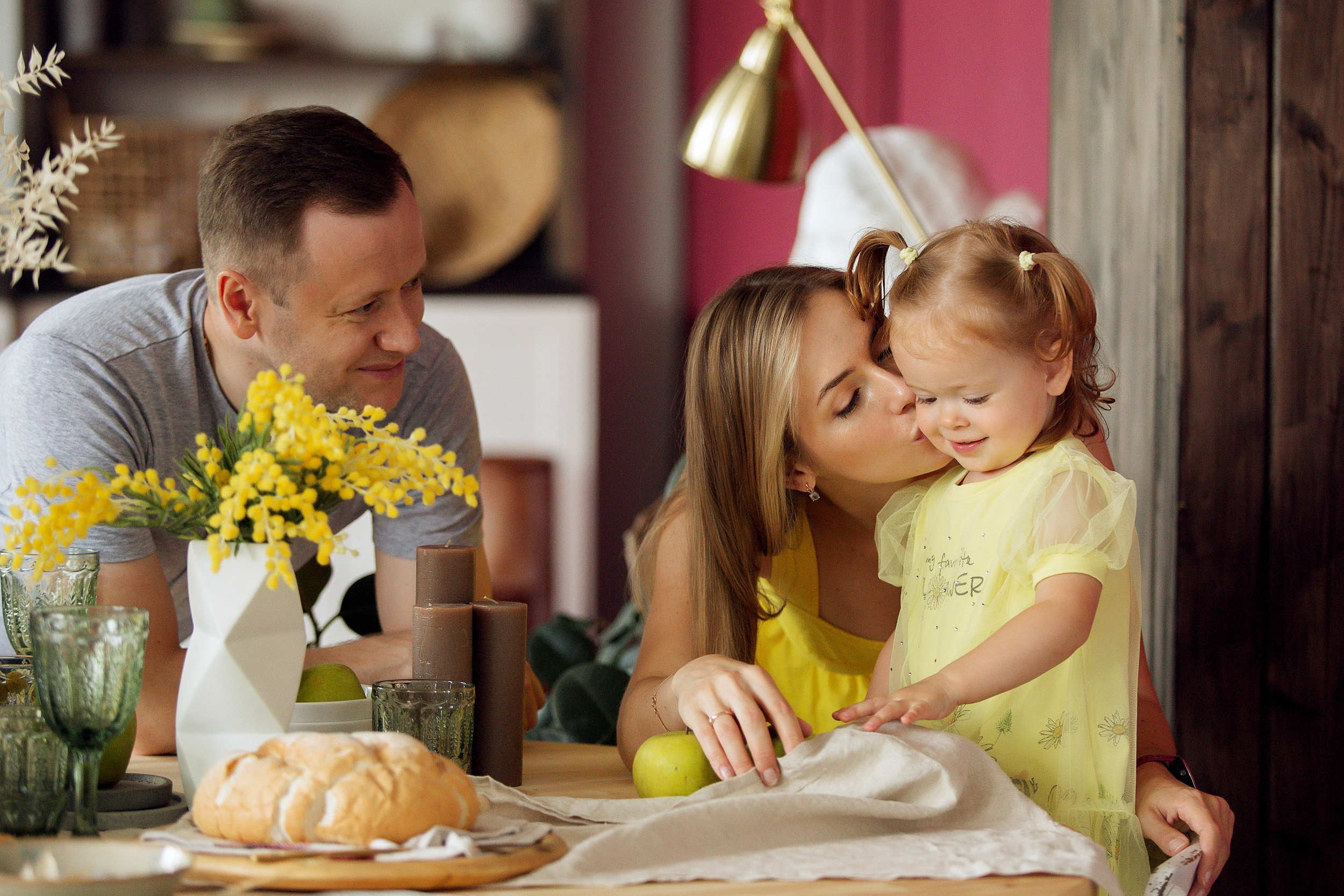 Варя, Полина, Сергей. Фотограф новорожденных Оксана Полевская