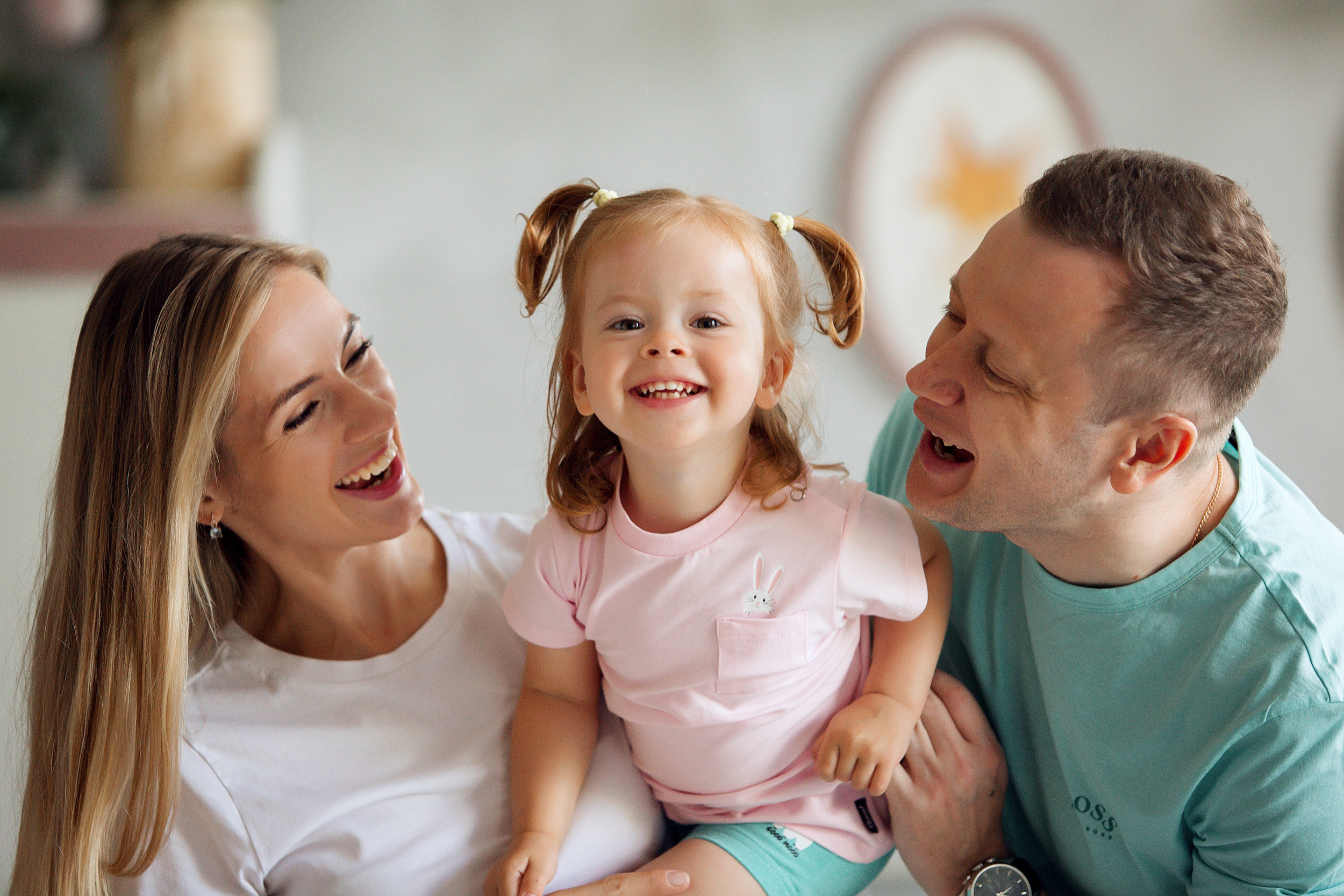 Варя, Полина, Сергей. Фотограф новорожденных Оксана Полевская