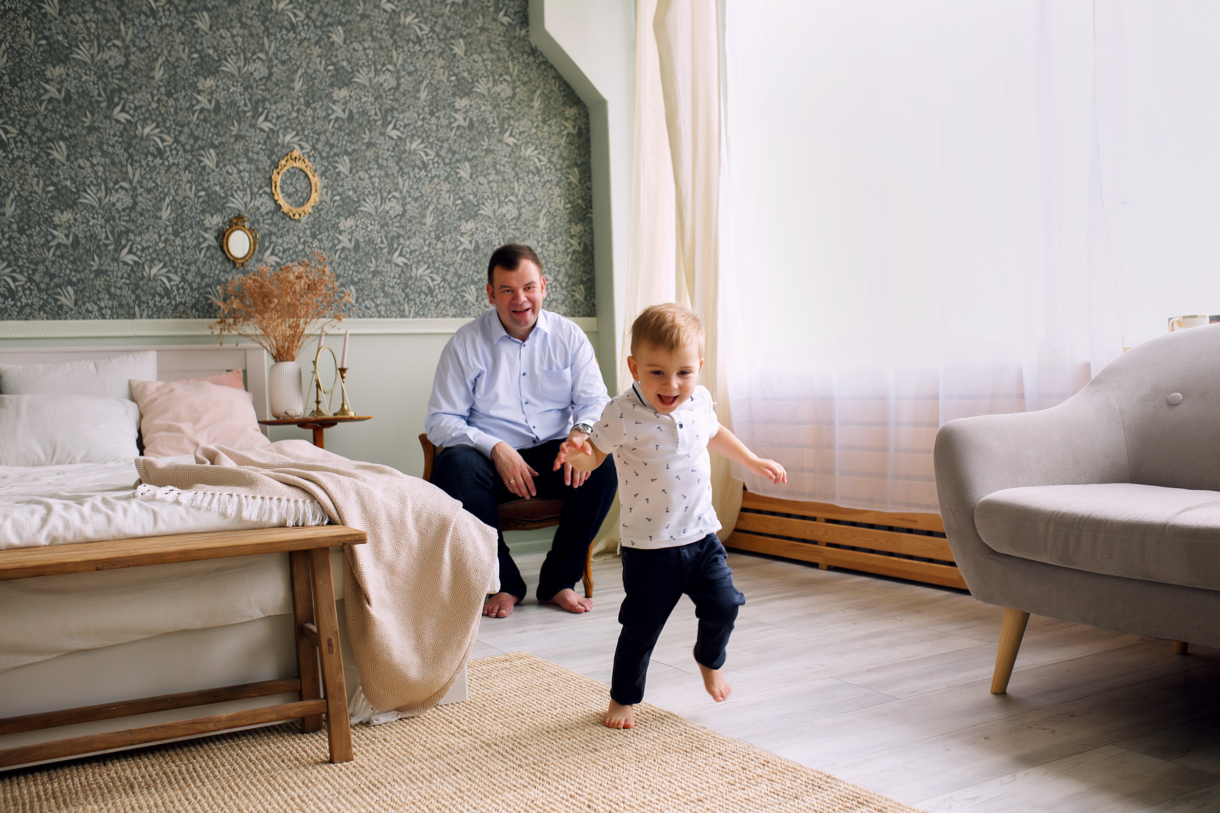 Димка, Жанна, Игорь. Фотограф новорожденных Оксана Полевская