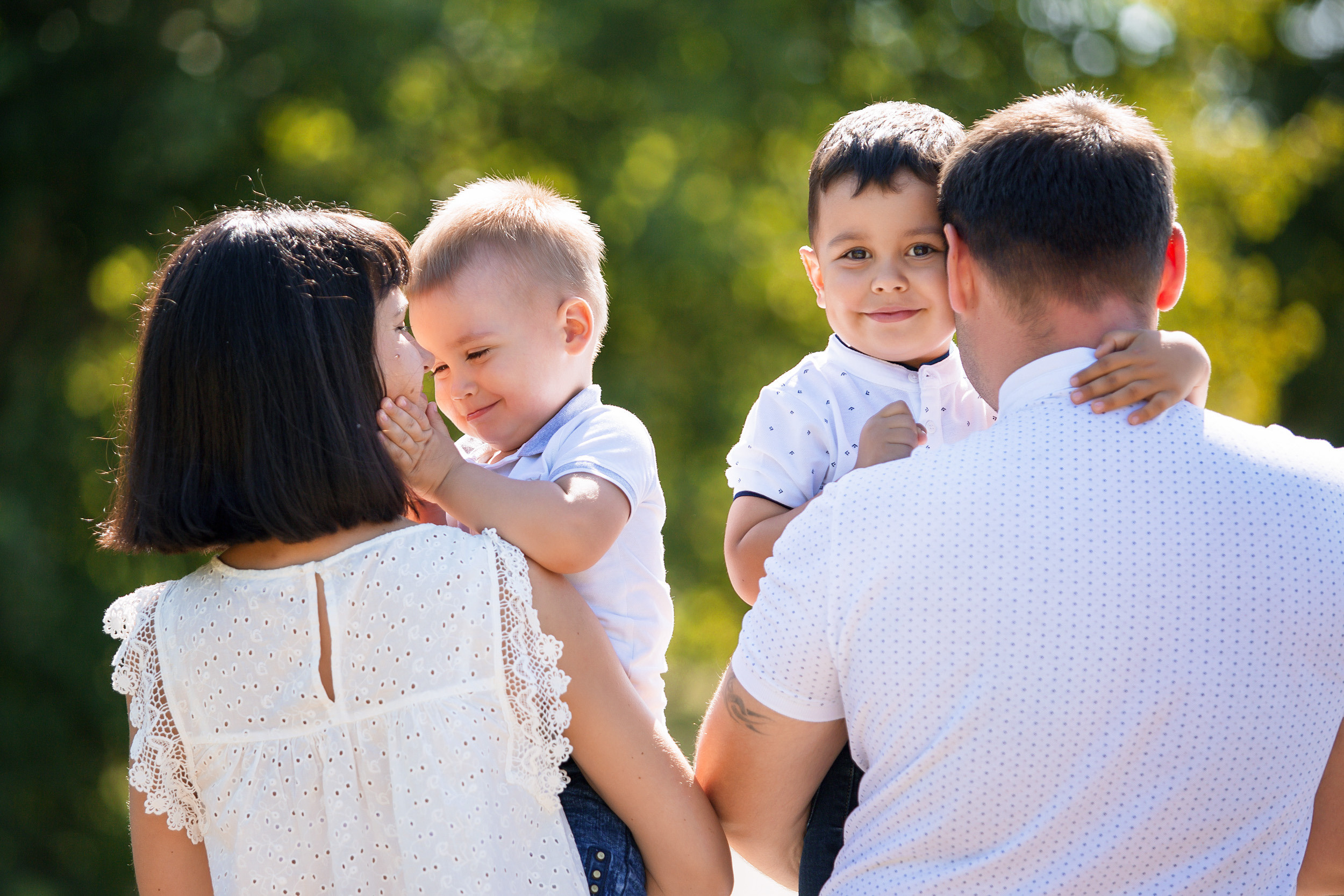 Тёма, Юра, Дарья и Женя. Фотограф новорожденных Оксана Полевская