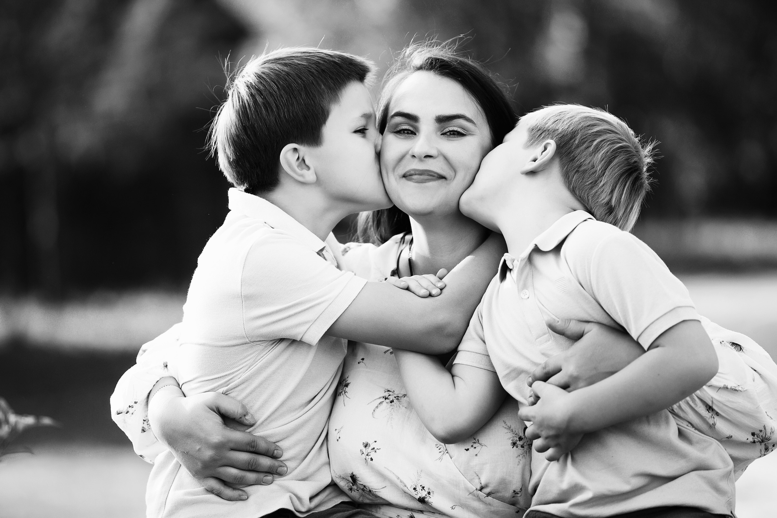 Нелли и ее семья. Фотограф новорожденных Оксана Полевская